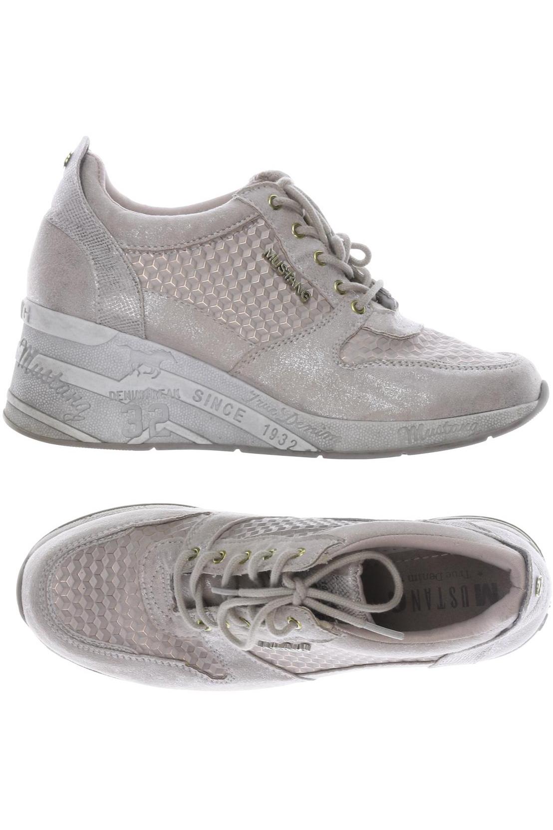 

MUSTANG Damen Halbschuh, cremeweiß