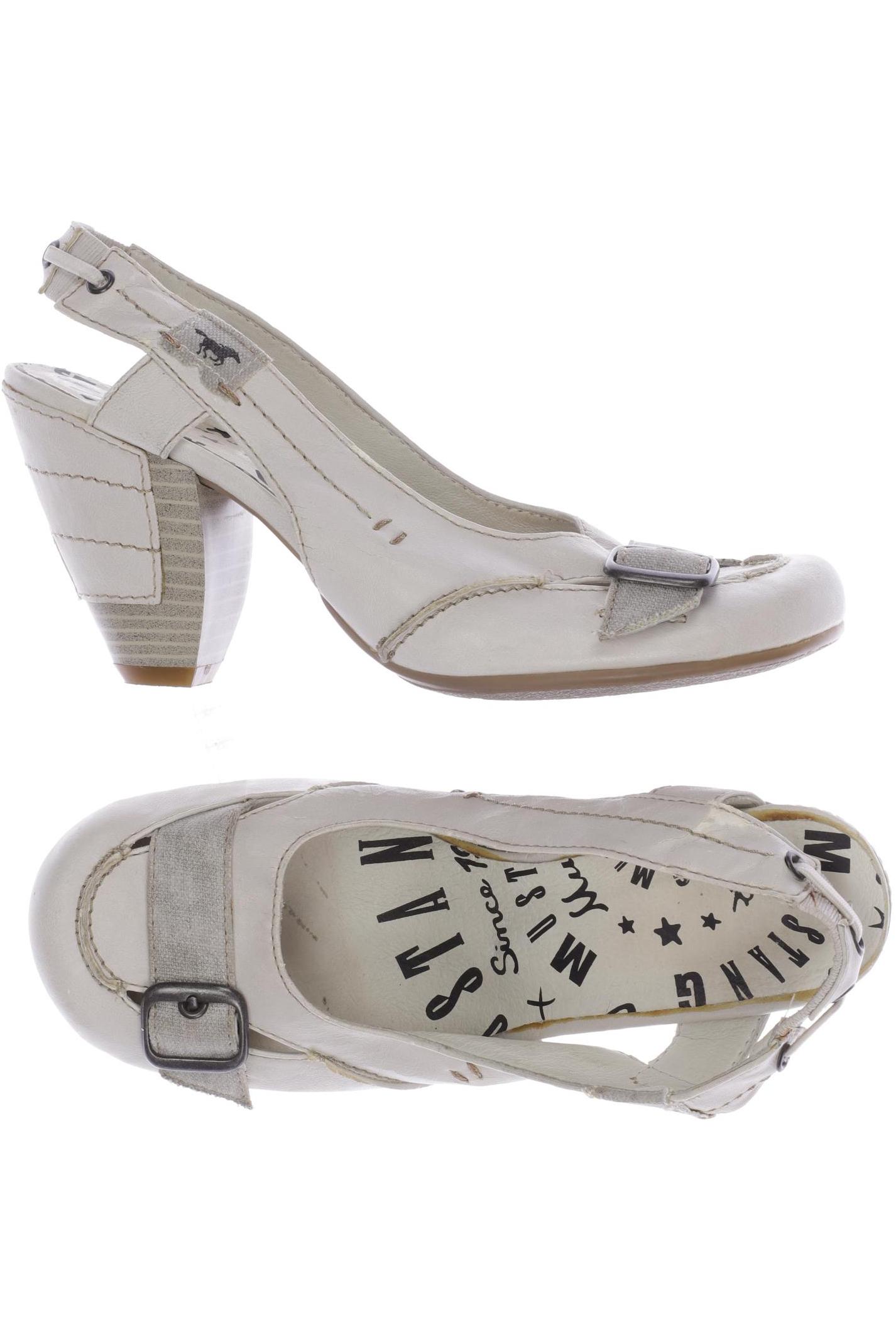 

MUSTANG Damen Halbschuh, cremeweiß