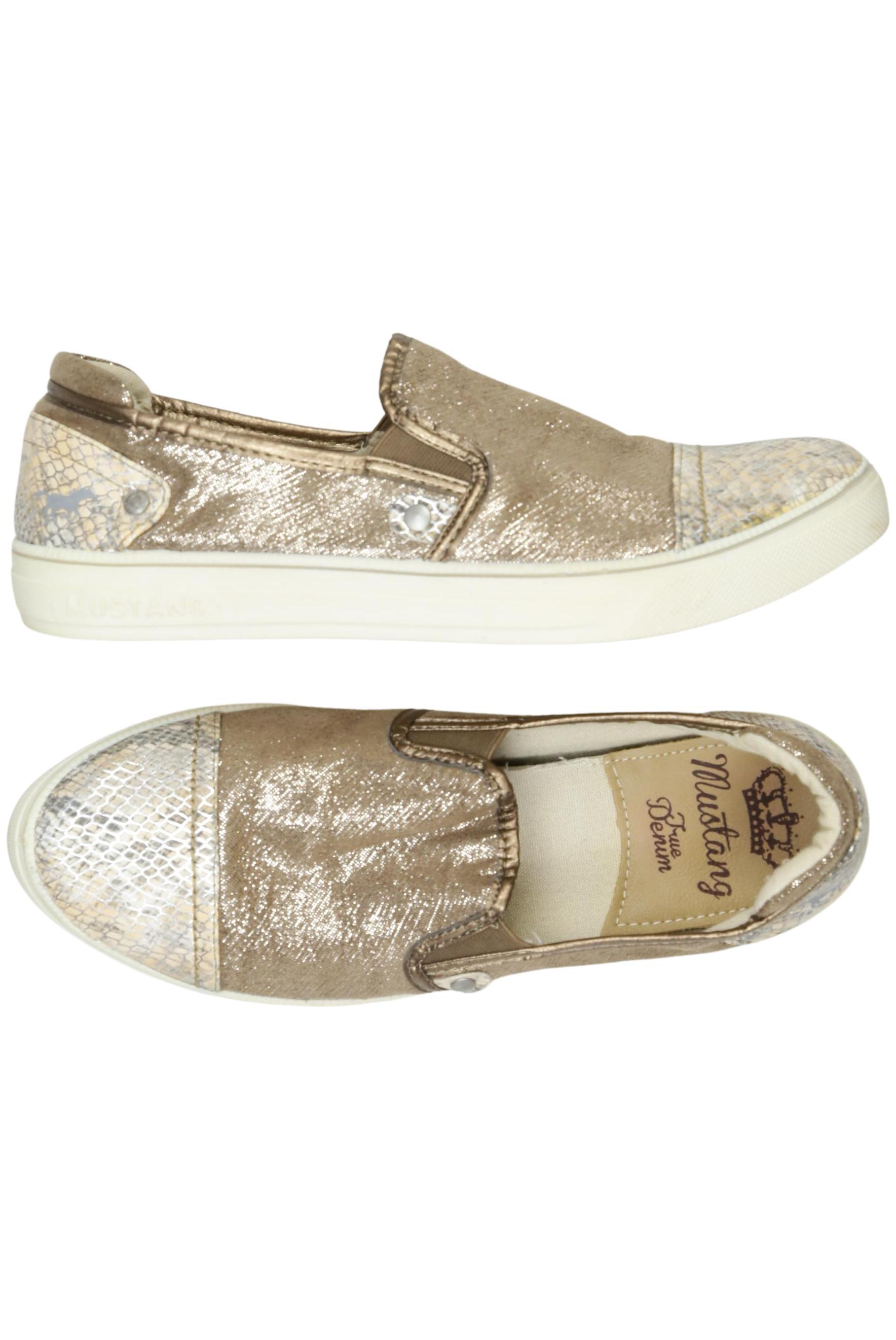 

Mustang Damen Halbschuh, beige, Gr. 37