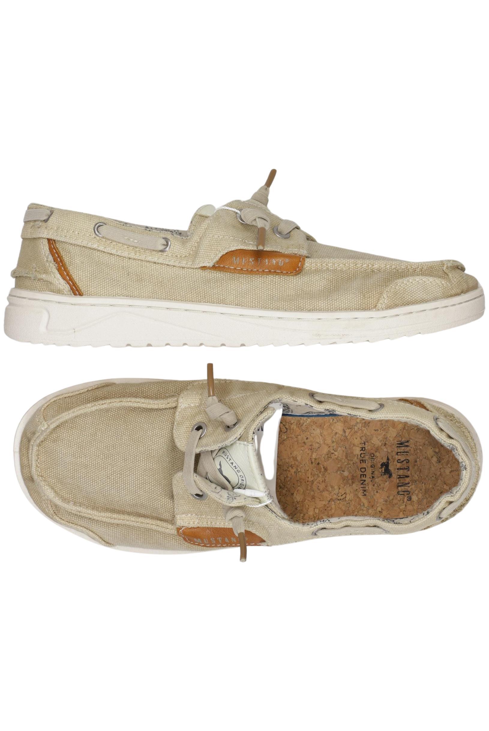 

Mustang Damen Halbschuh, beige, Gr. 38