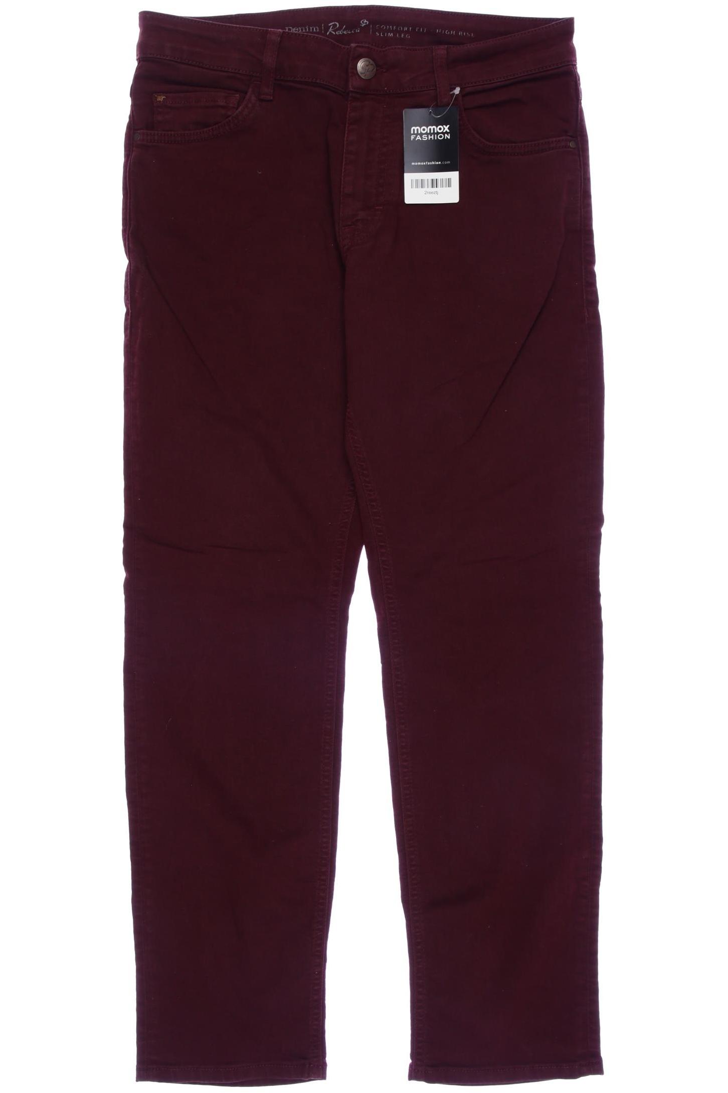 

Mustang Damen Jeans, bordeaux, Gr. 31