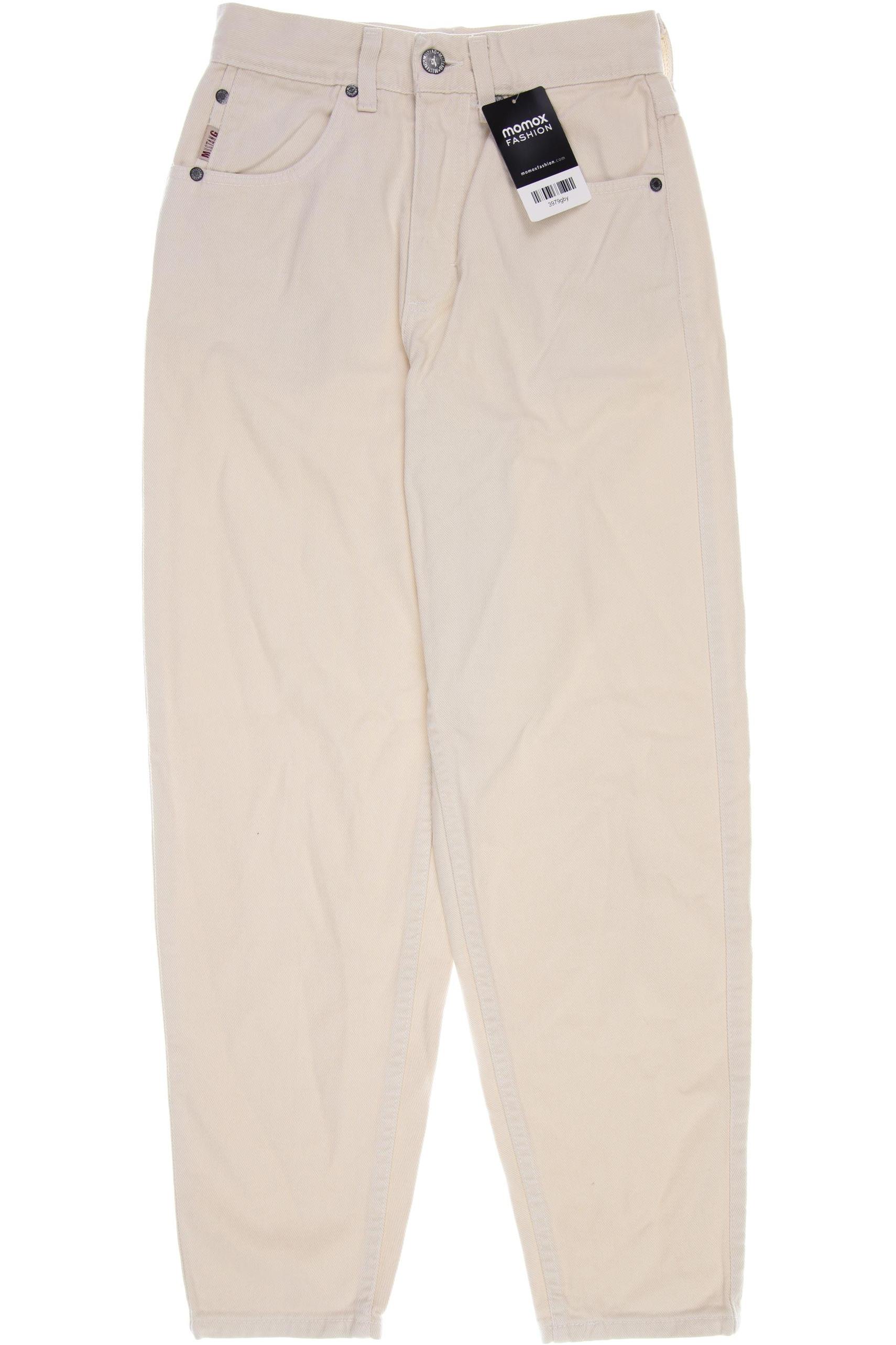 

MUSTANG Damen Jeans, cremeweiß