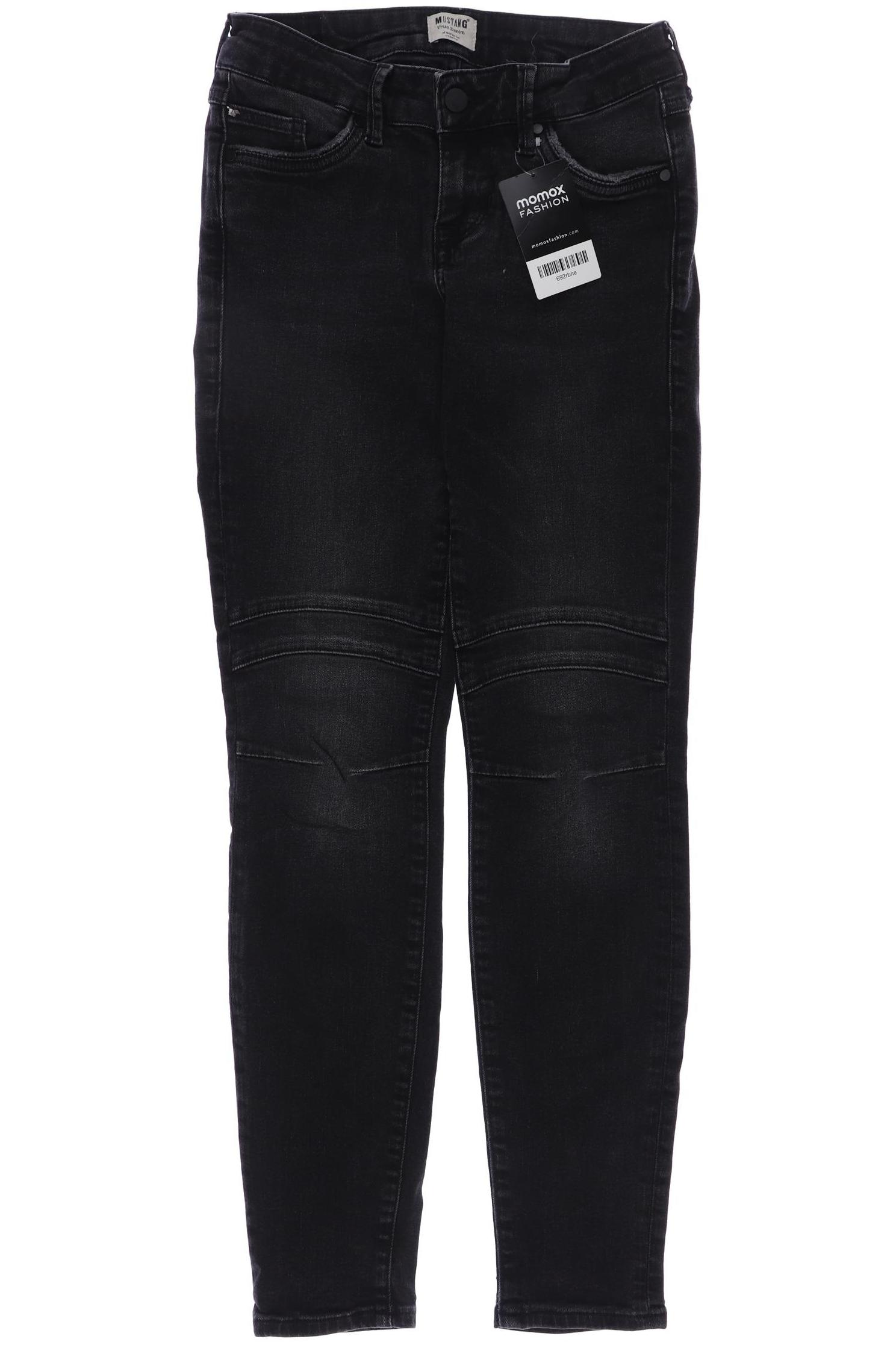 

MUSTANG Damen Jeans, schwarz