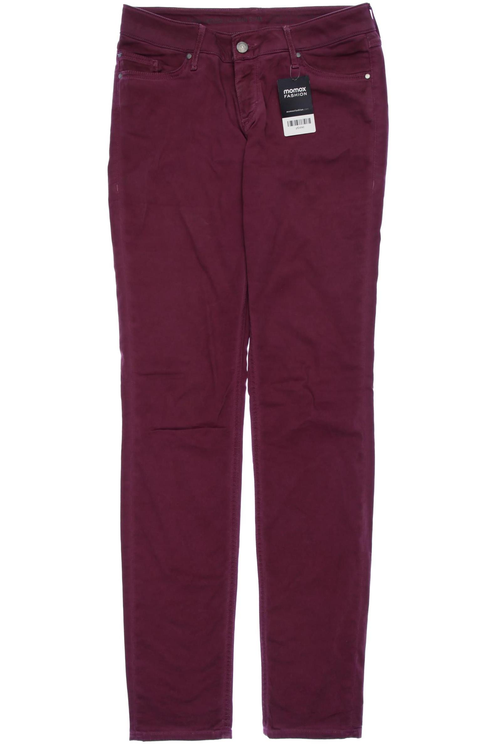 

Mustang Damen Jeans, bordeaux, Gr. 31