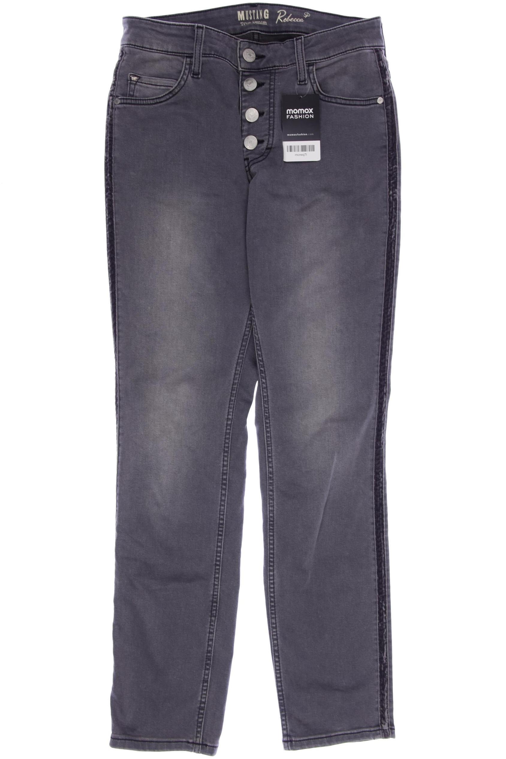 

Mustang Damen Jeans, grau, Gr. 27