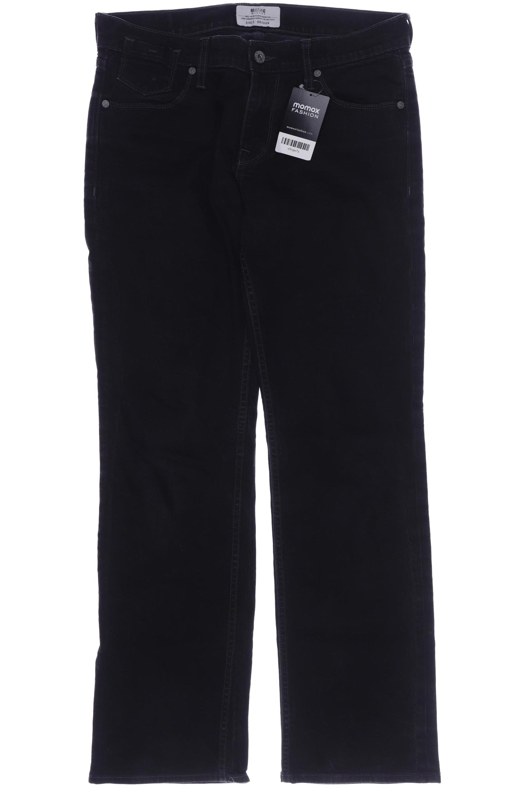 

MUSTANG Damen Jeans, schwarz