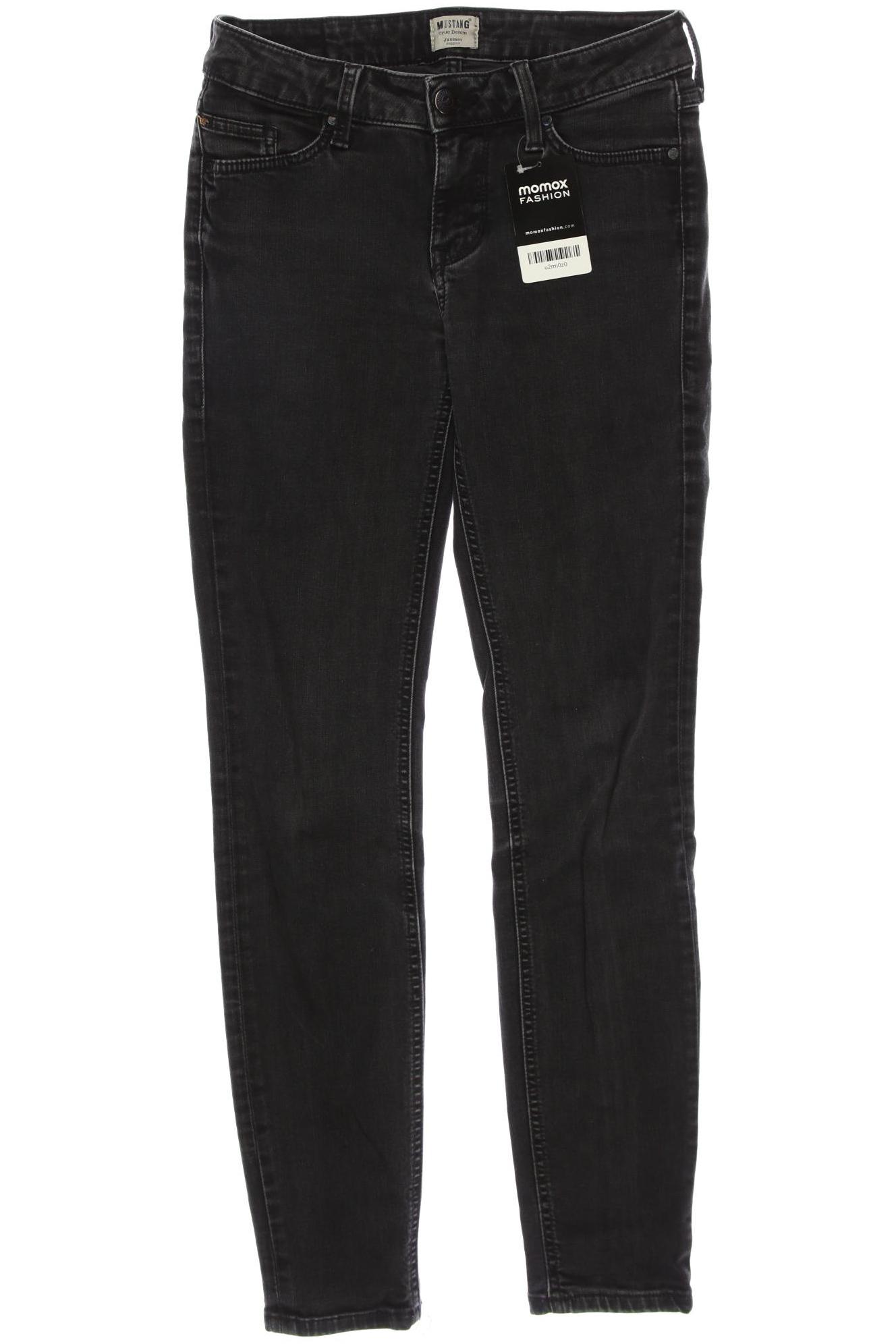 

MUSTANG Damen Jeans, schwarz