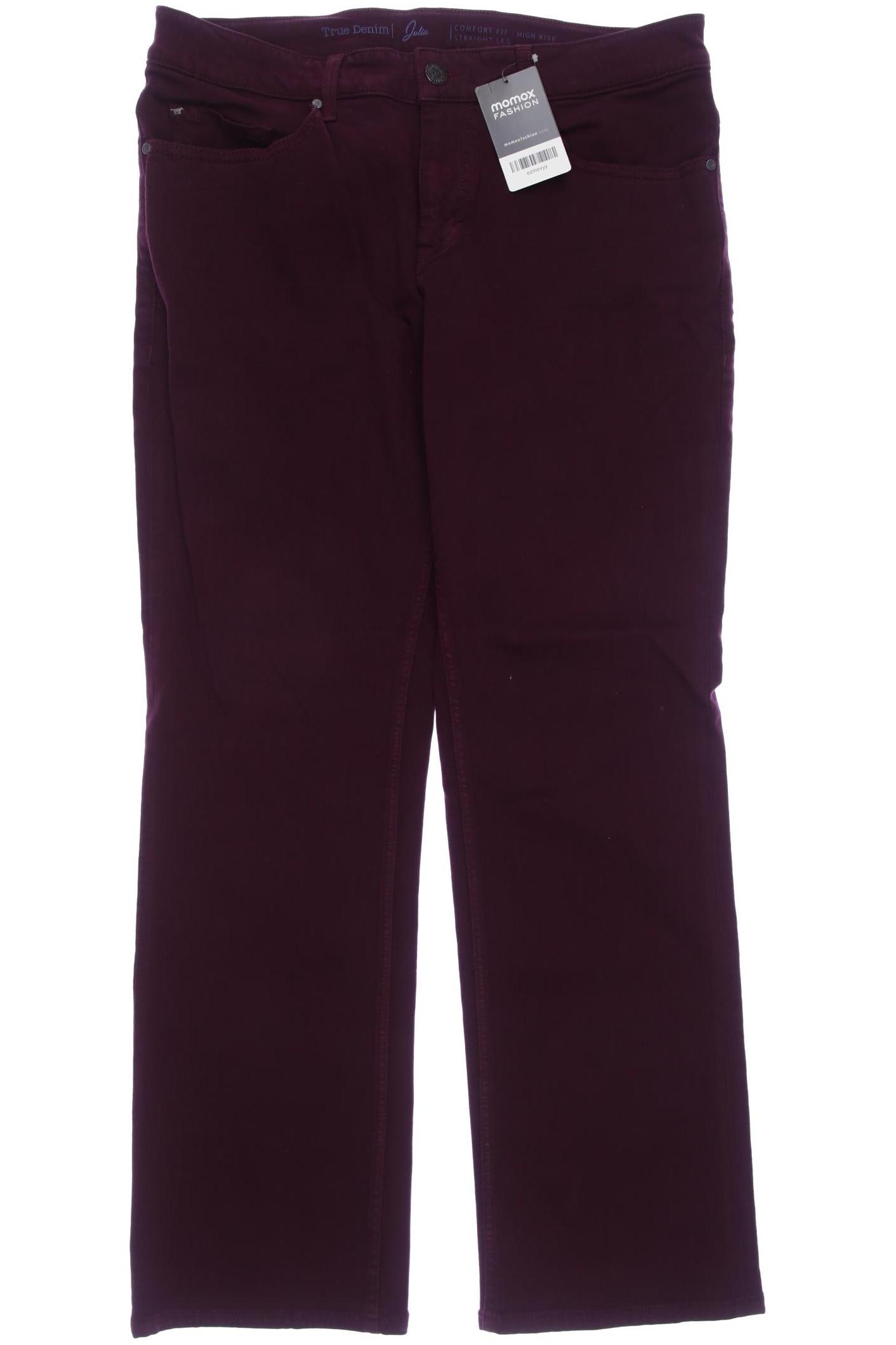

Mustang Damen Jeans, bordeaux, Gr. 33