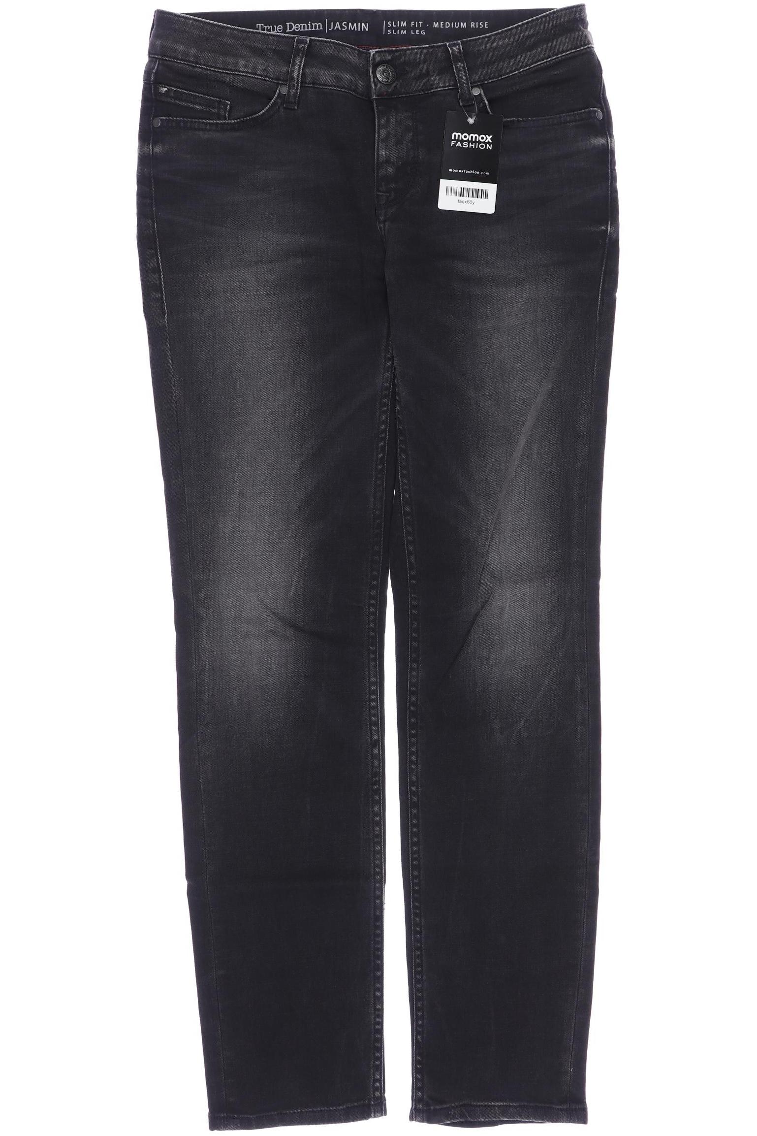 

MUSTANG Damen Jeans, schwarz