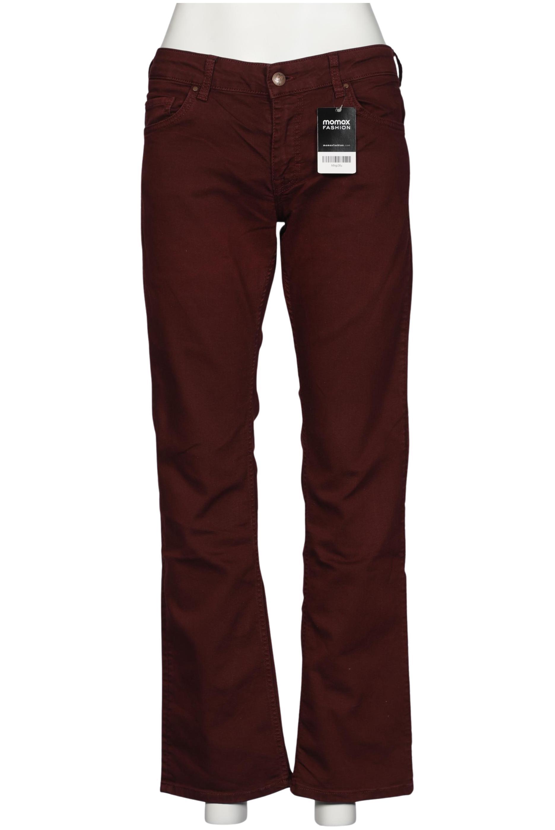 

Mustang Damen Jeans, bordeaux, Gr. 31