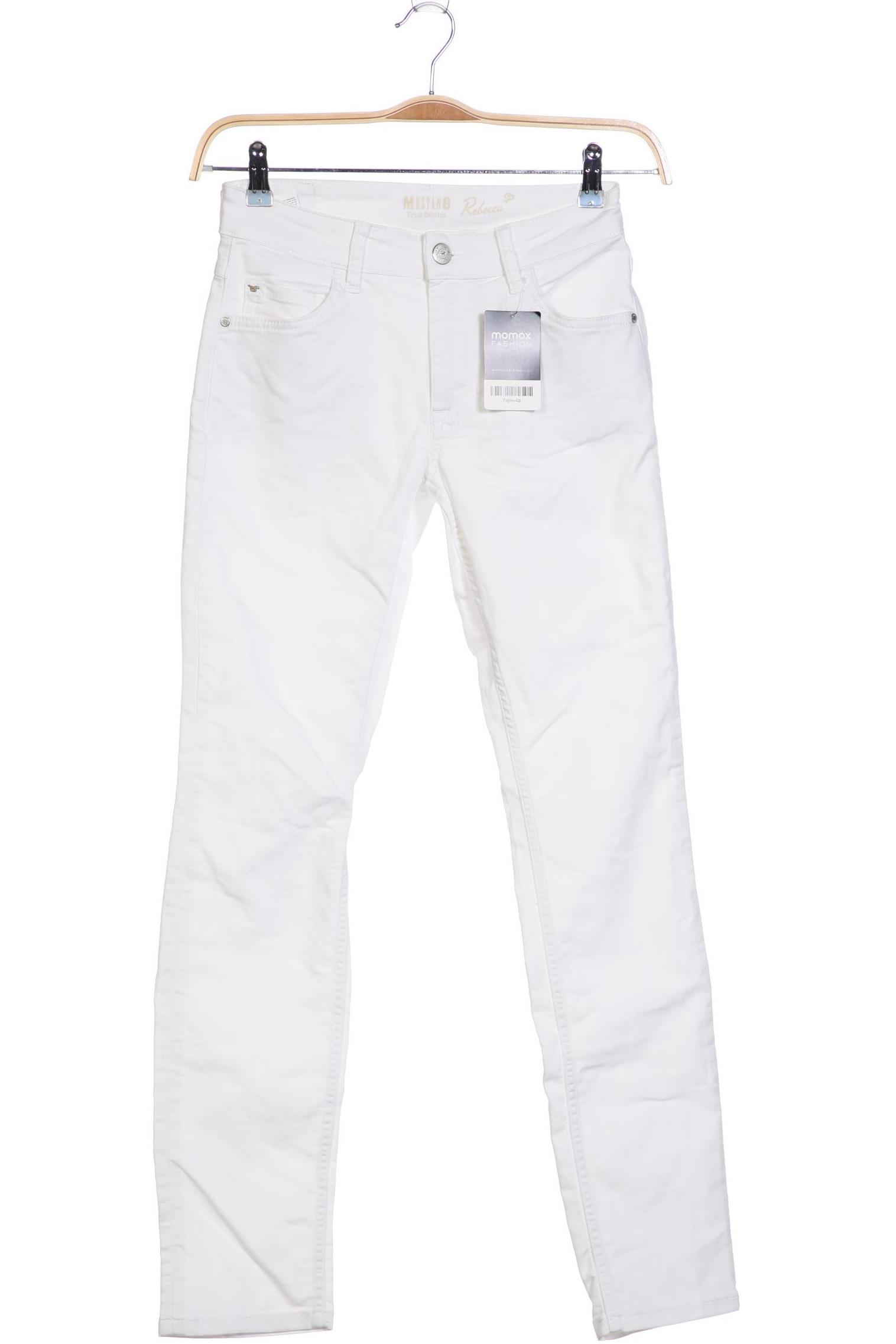 

Mustang Damen Jeans, weiß, Gr. 38