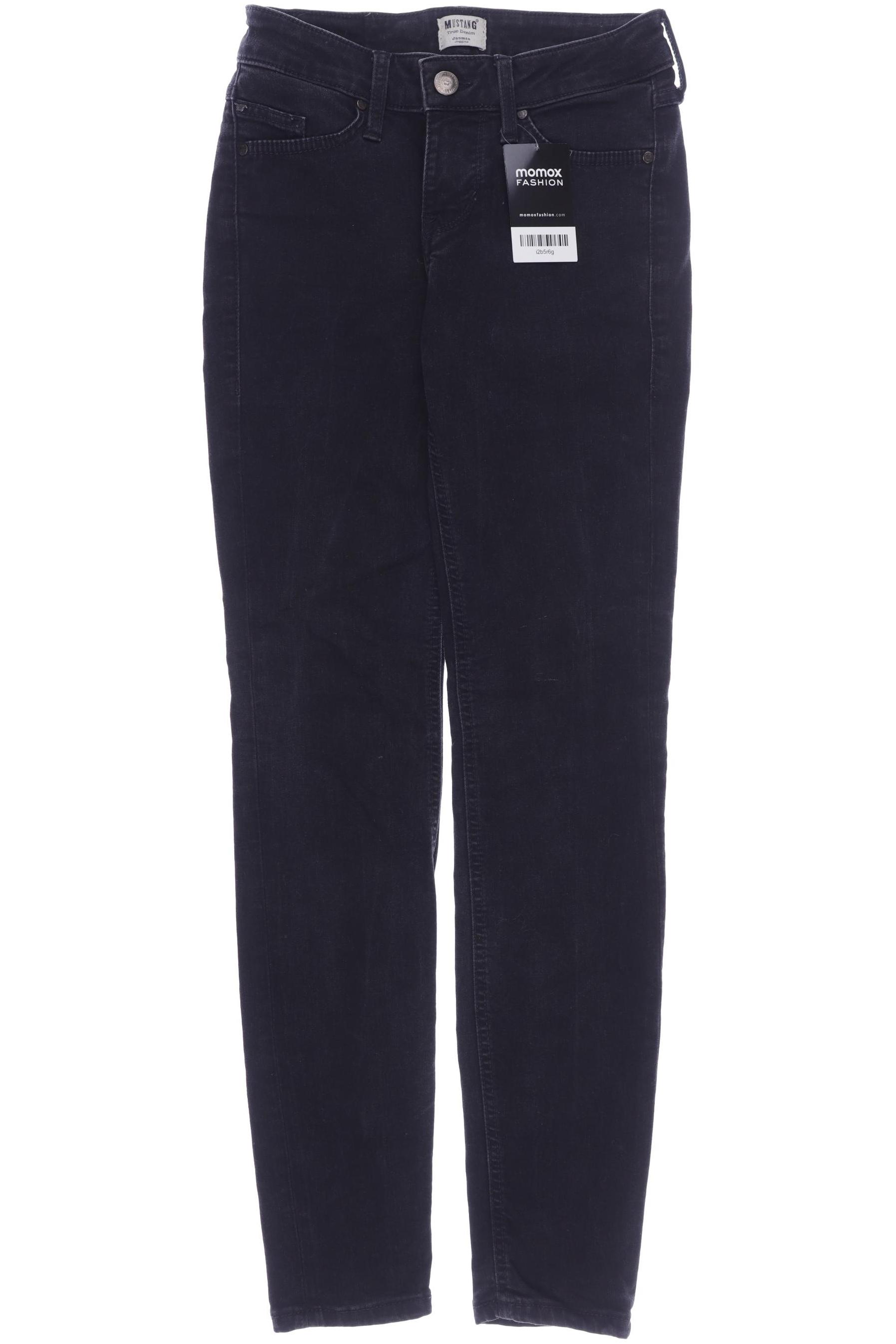 

Mustang Damen Jeans, schwarz, Gr. 25