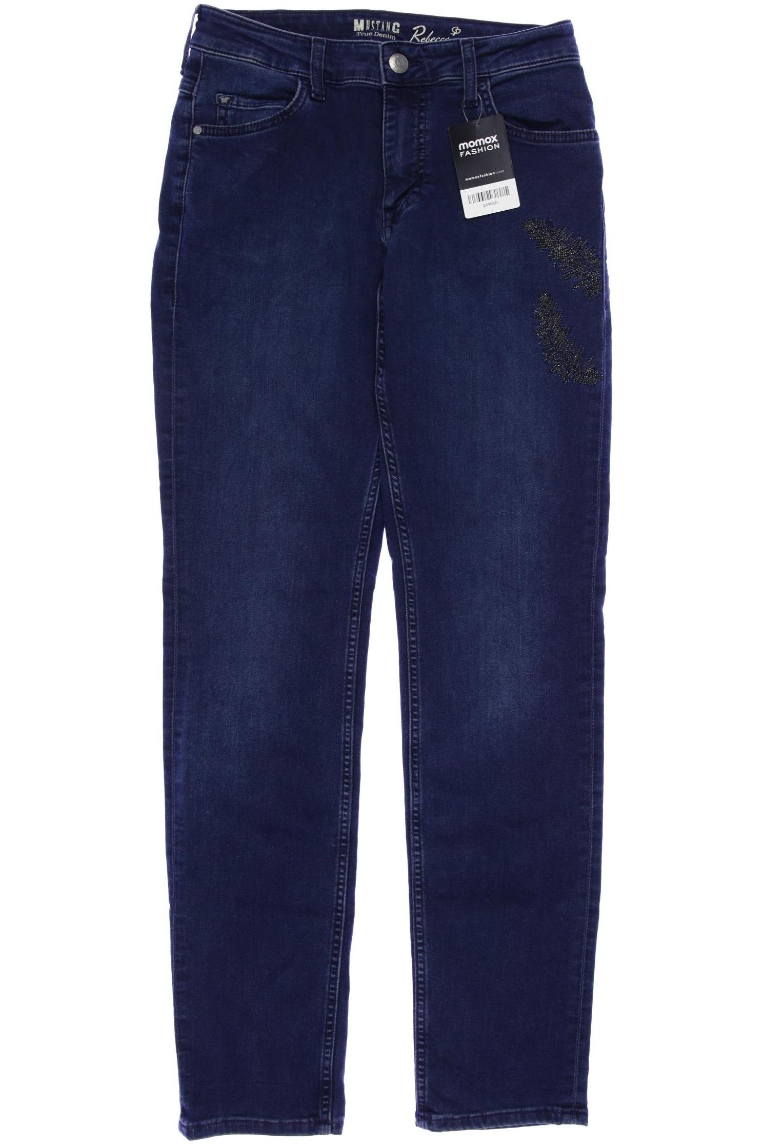 

Mustang Damen Jeans, marineblau, Gr. 27