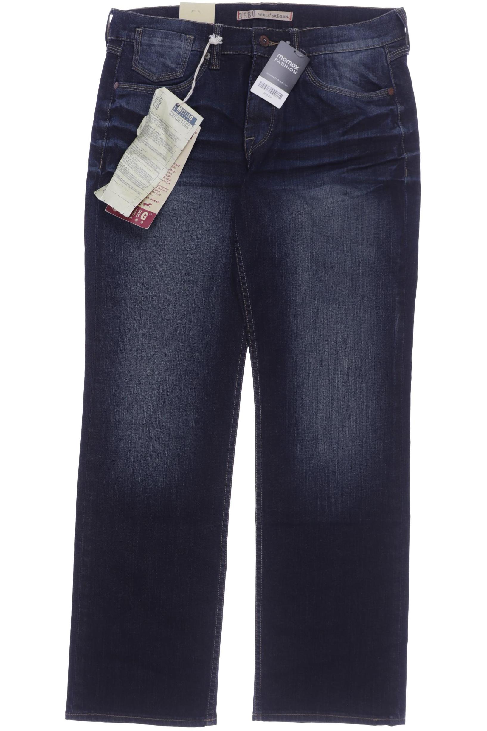 

MUSTANG Damen Jeans, marineblau