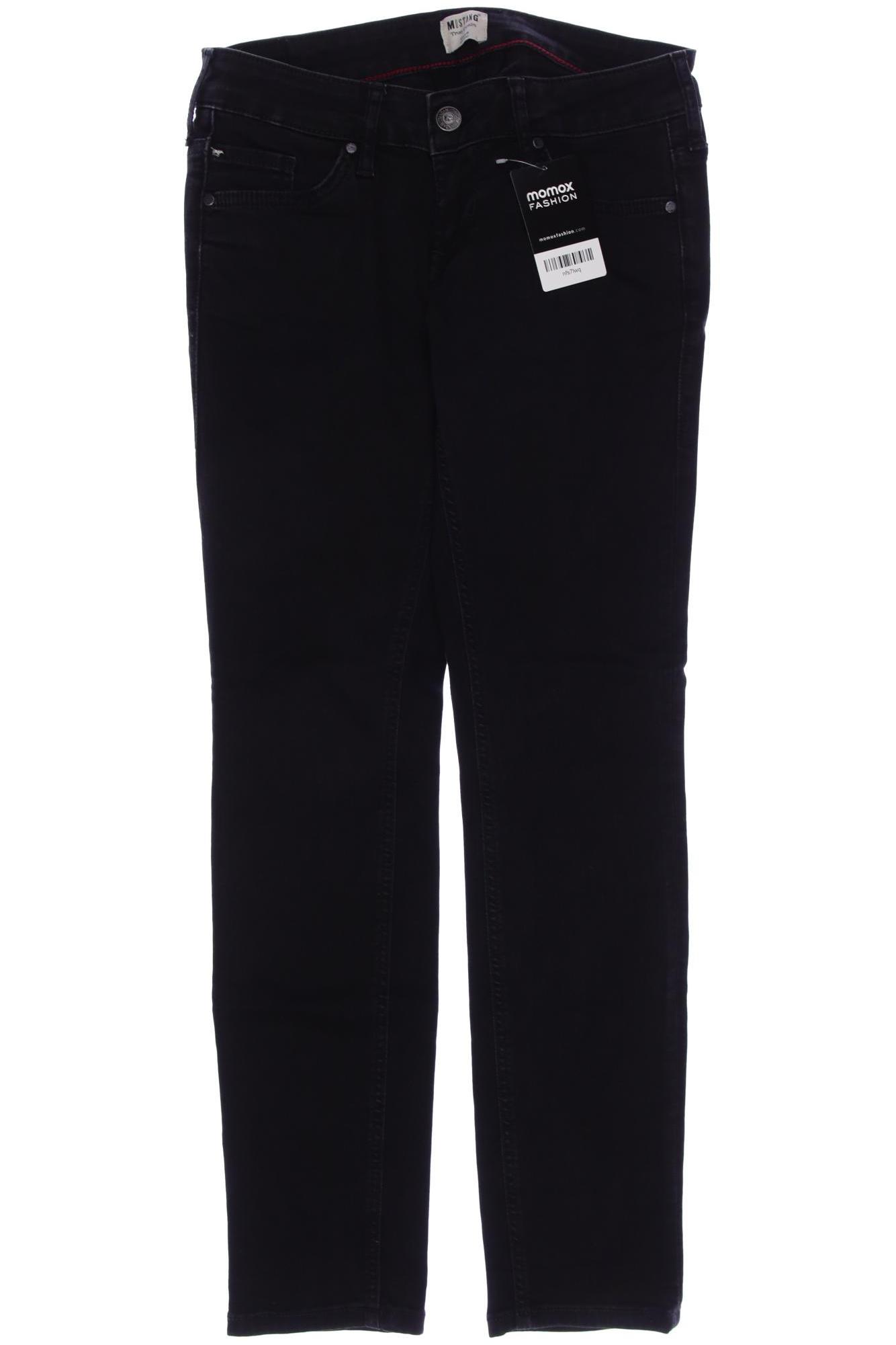 

MUSTANG Damen Jeans, schwarz