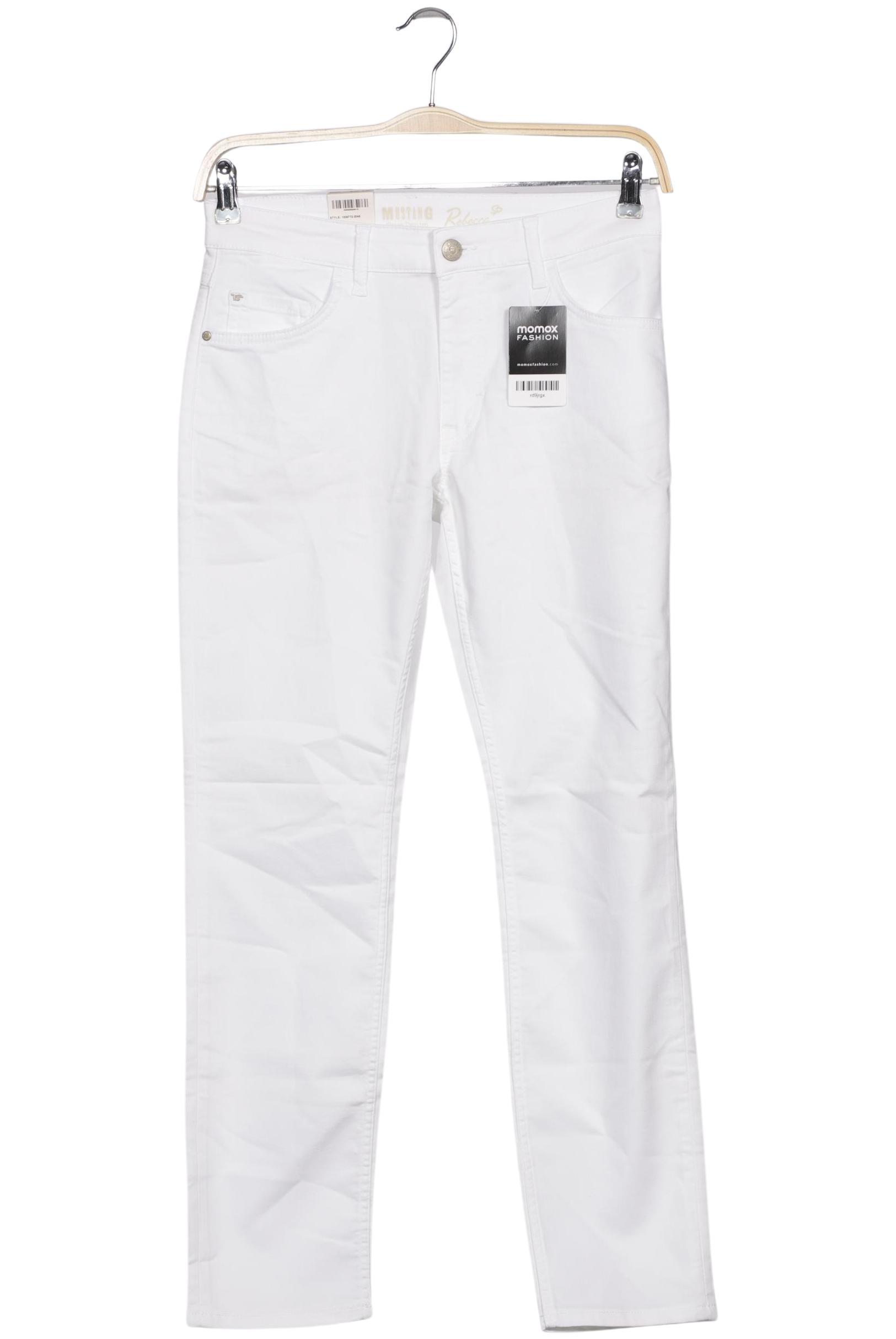 

Mustang Damen Jeans, weiß, Gr. 30