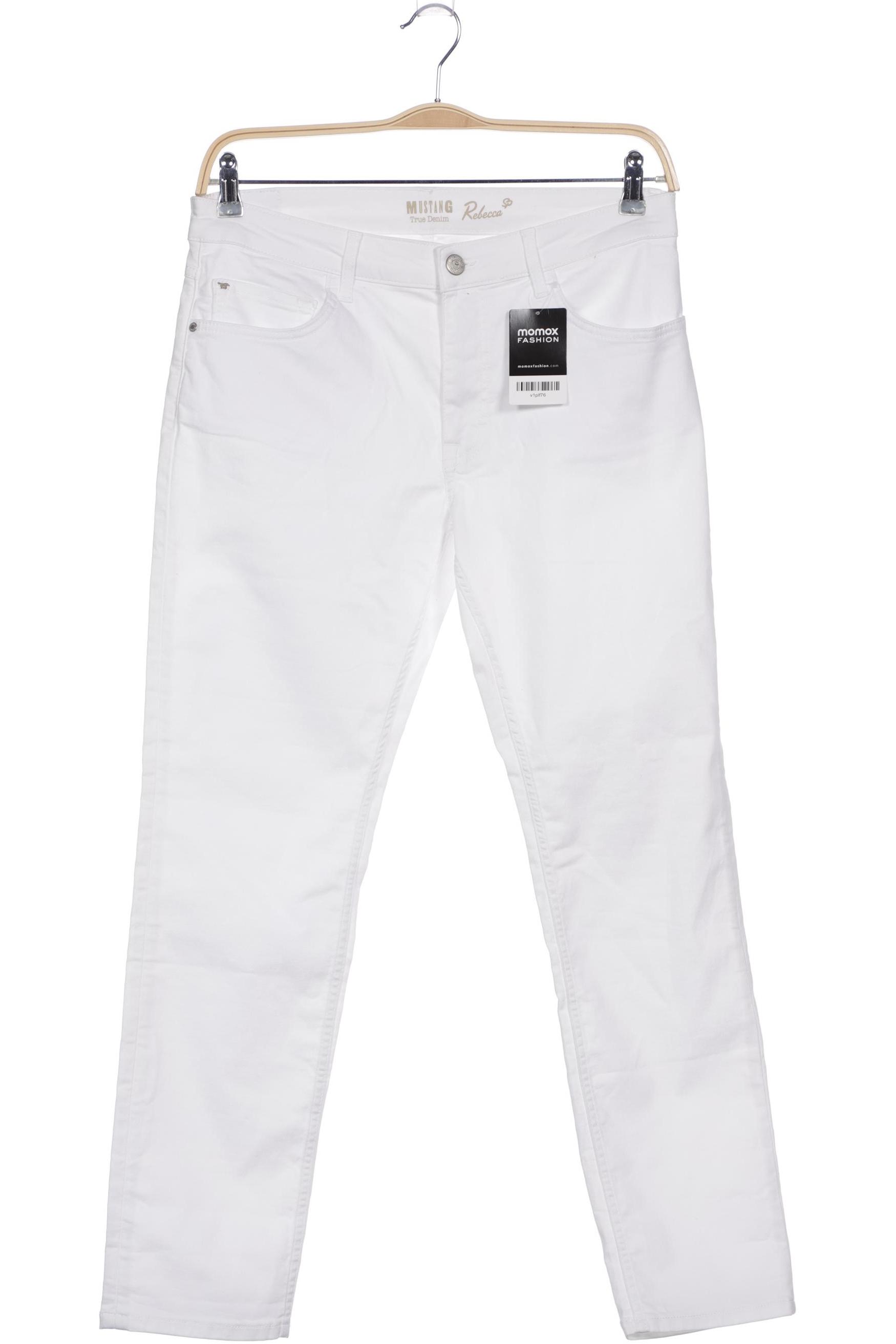 

Mustang Damen Jeans, weiß, Gr. 34