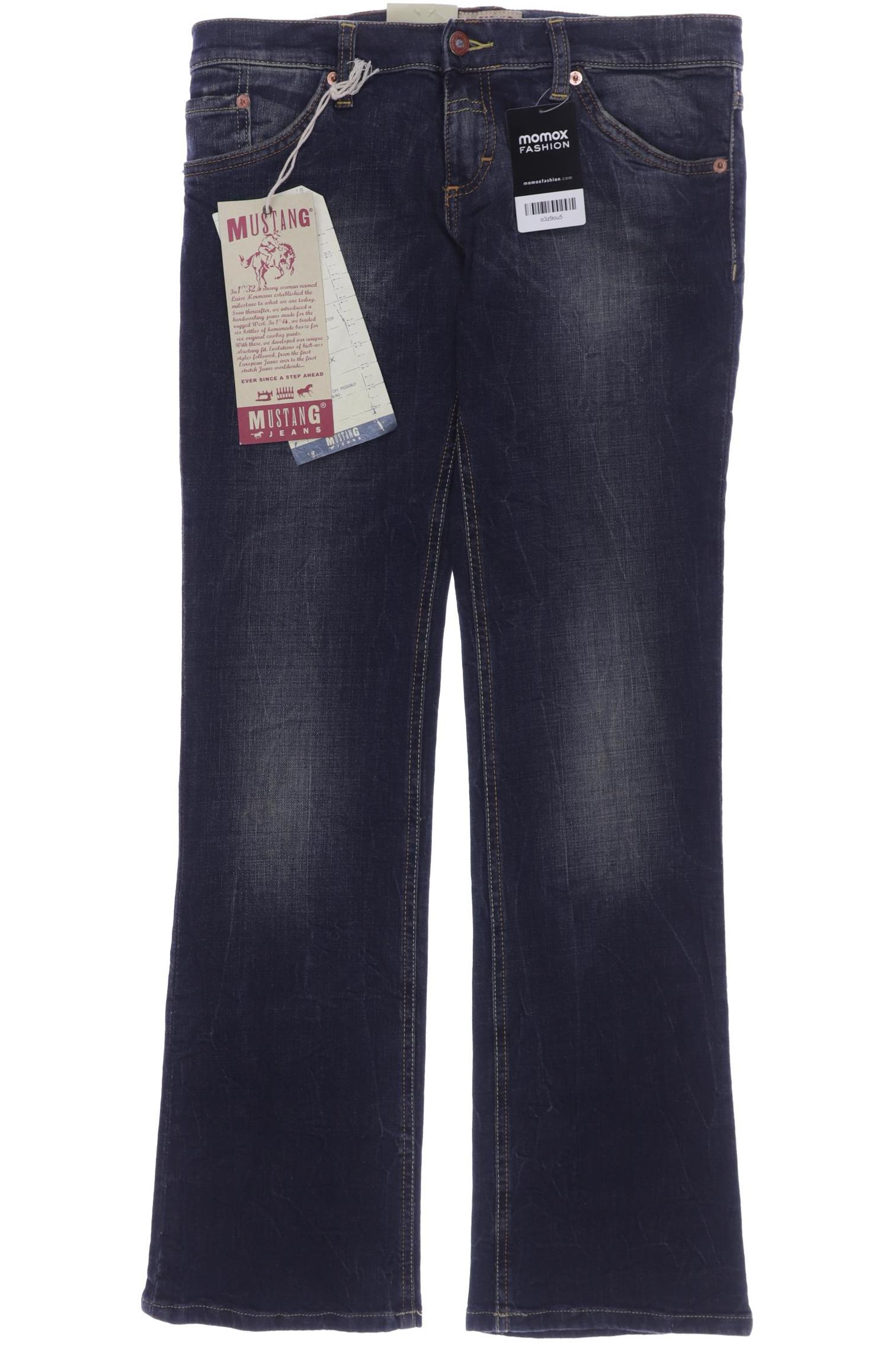 

MUSTANG Damen Jeans, marineblau