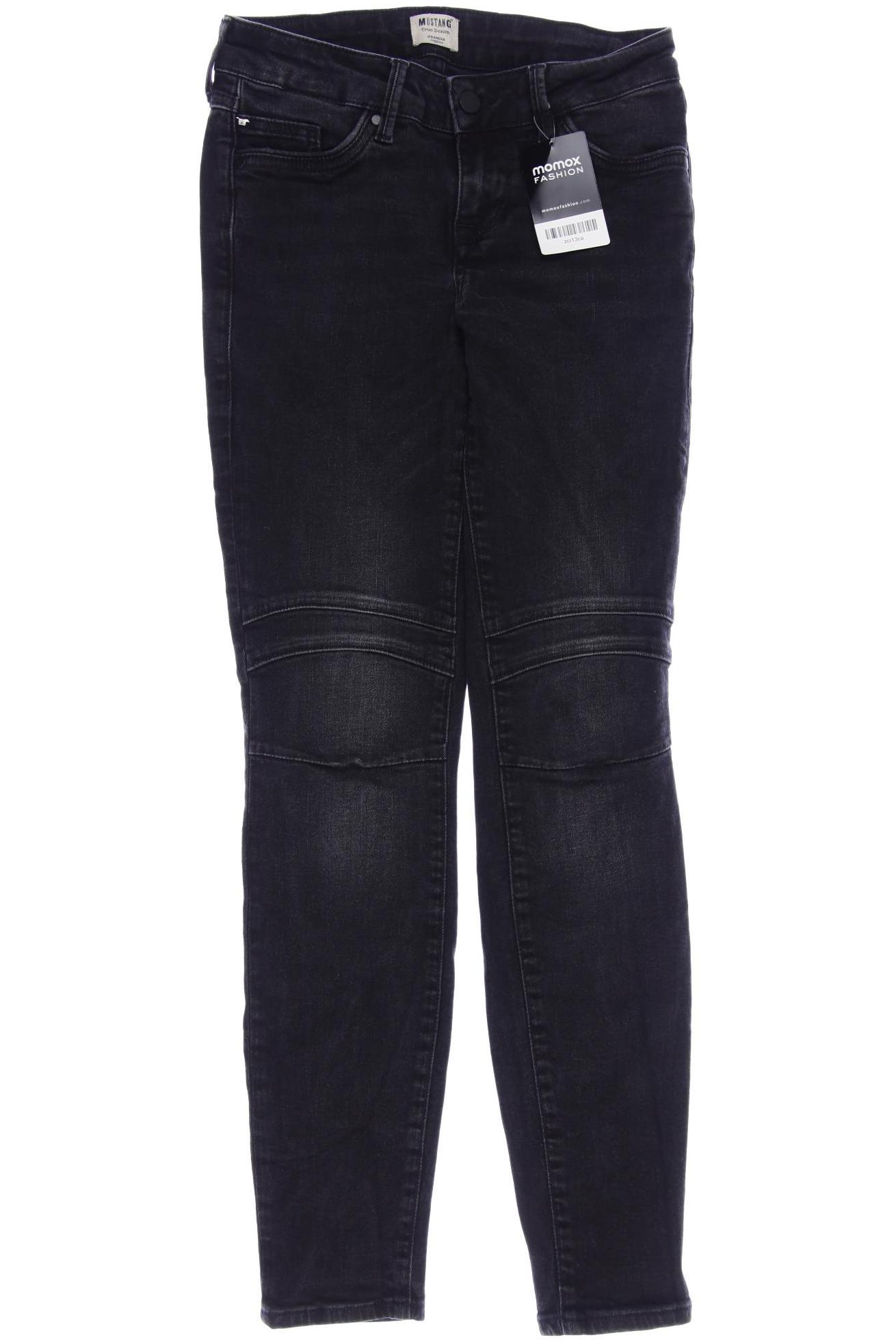 

MUSTANG Damen Jeans, schwarz