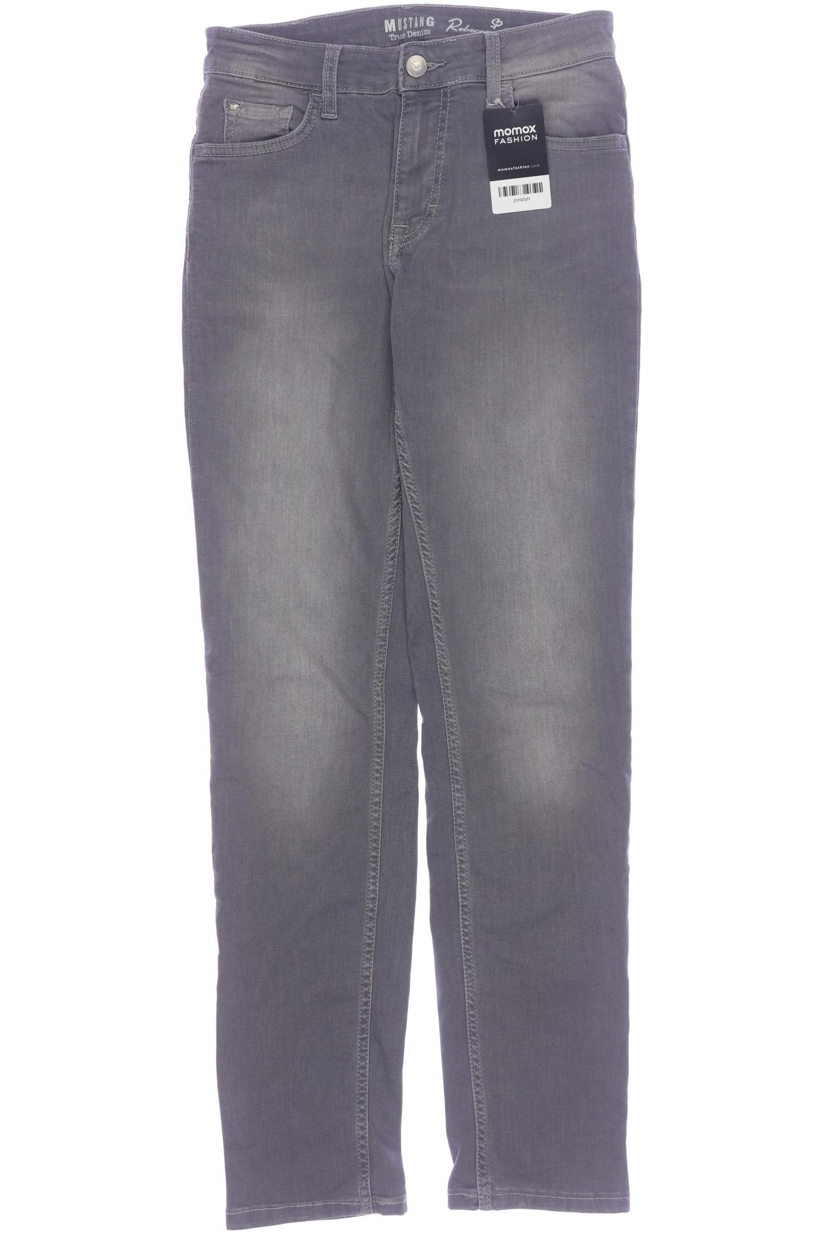 

Mustang Damen Jeans, grau, Gr. 27