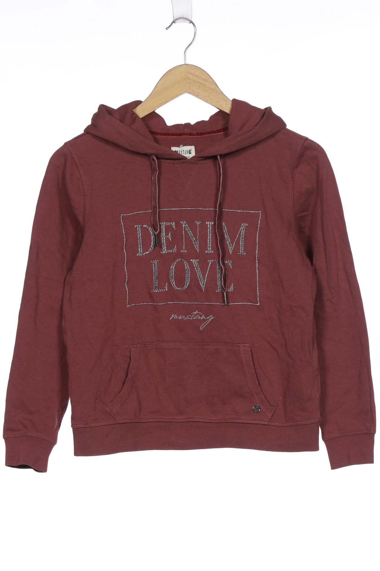 

Mustang Damen Kapuzenpullover, braun, Gr. 34