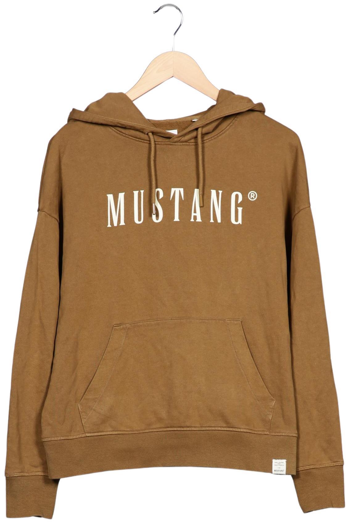 

Mustang Damen Kapuzenpullover, braun, Gr. 38