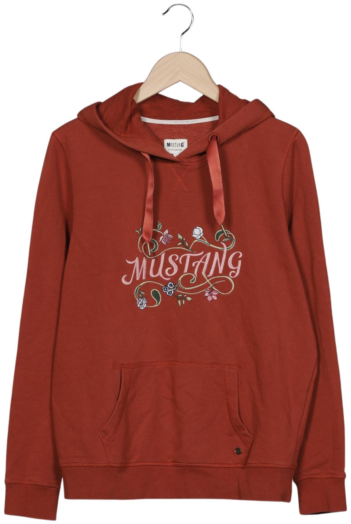 

Mustang Damen Kapuzenpullover, rot, Gr. 38