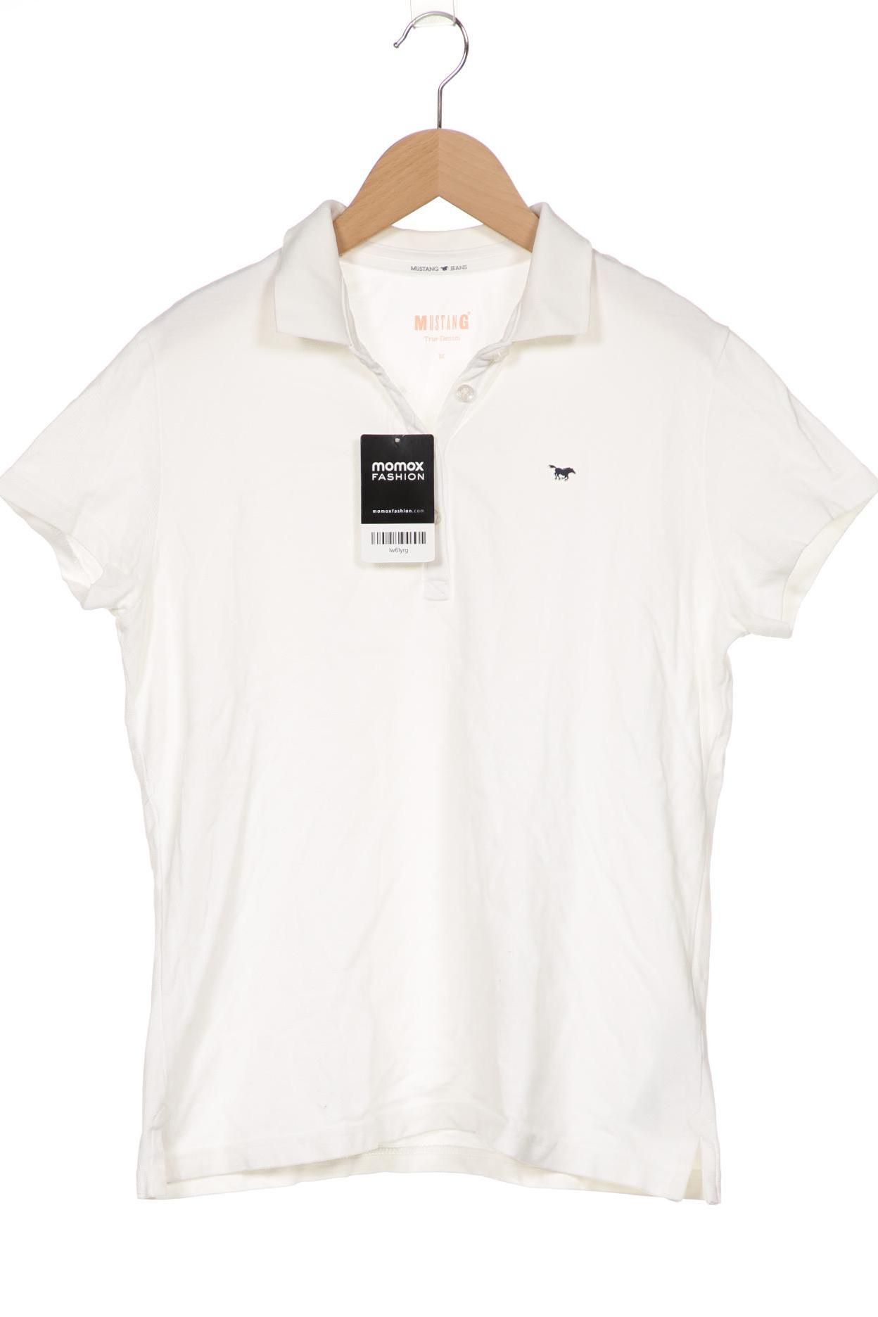 

Mustang Damen Poloshirt, weiß, Gr. 38