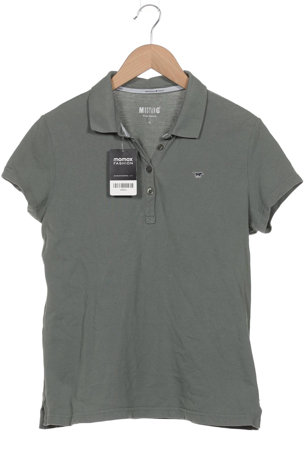 

Mustang Damen Poloshirt, grün, Gr. 38