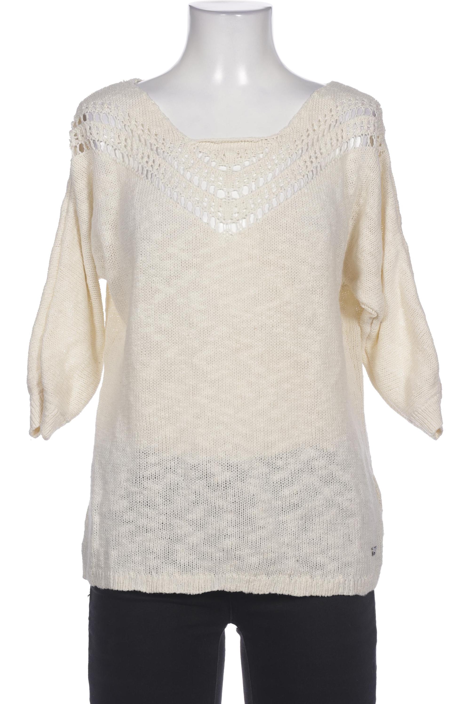 

Mustang Damen Pullover, cremeweiß, Gr. 34