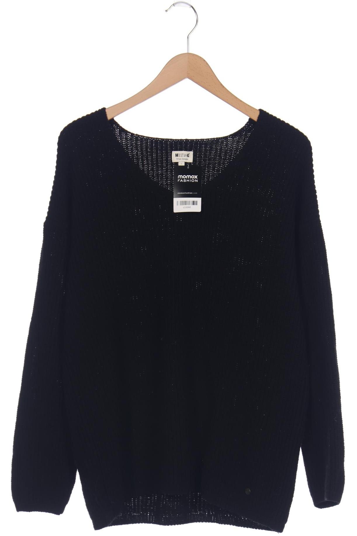 

MUSTANG Damen Pullover, schwarz