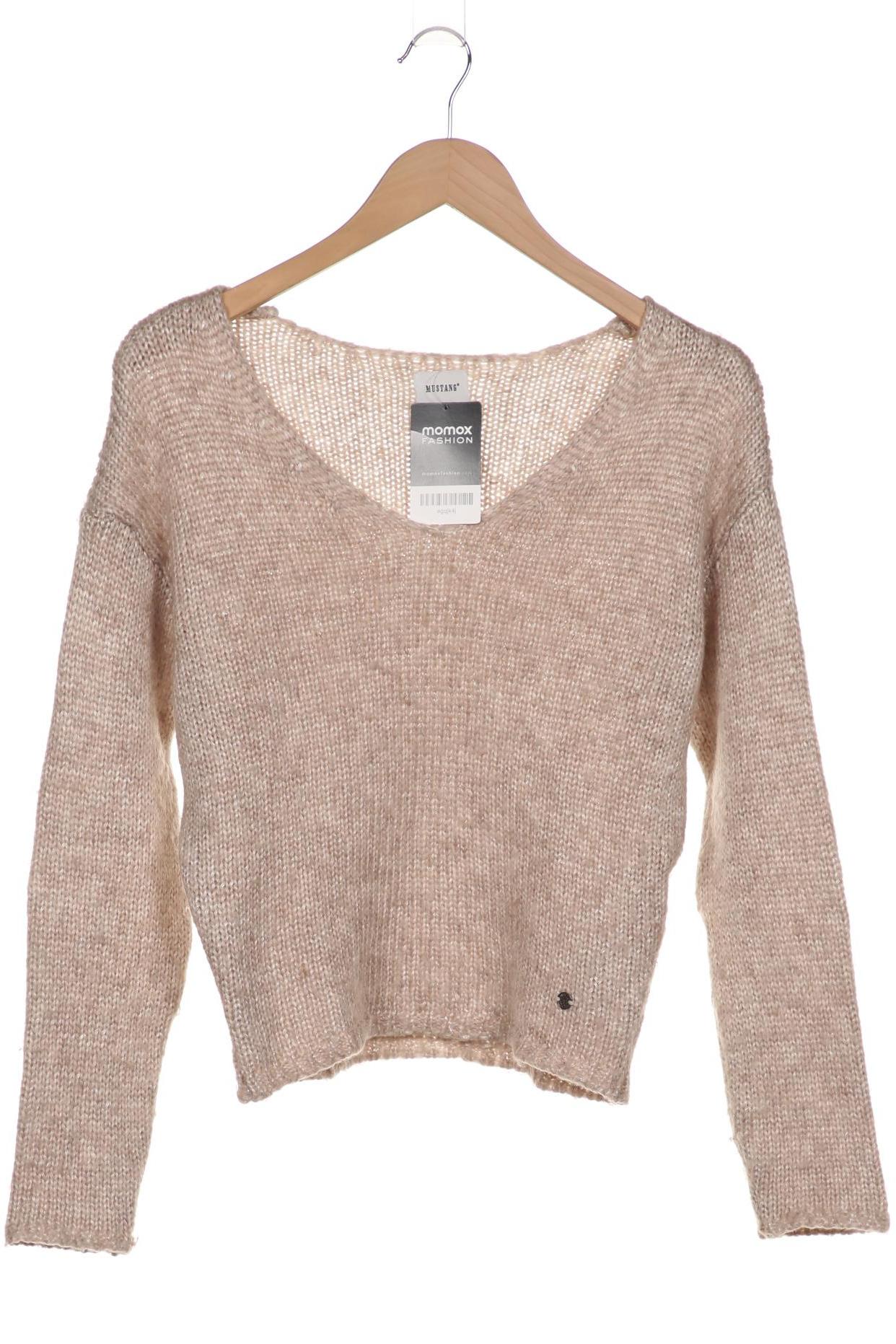

Mustang Damen Pullover, beige, Gr. 34