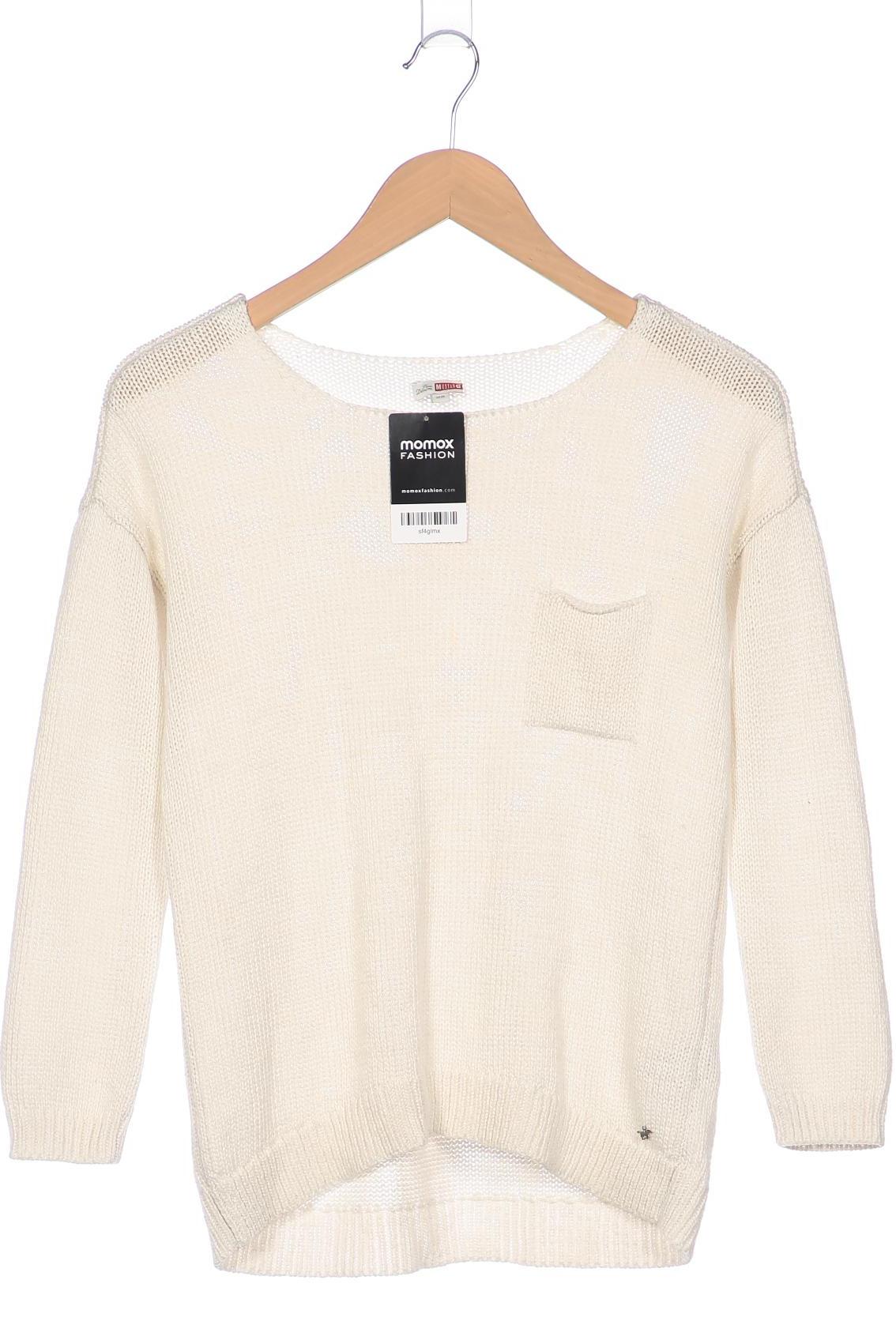 

Mustang Damen Pullover, cremeweiß, Gr. 34