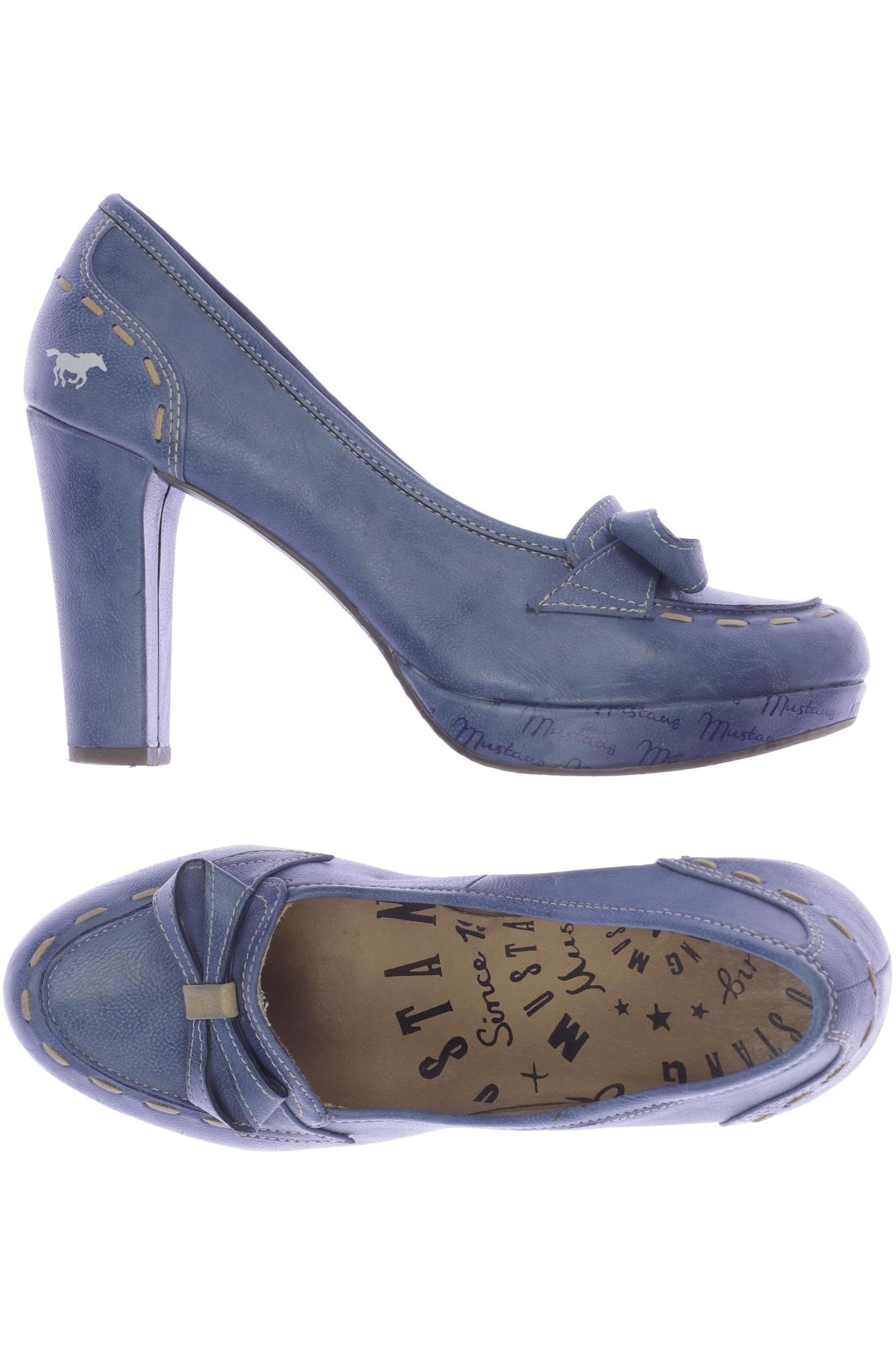 

MUSTANG Damen Pumps, blau