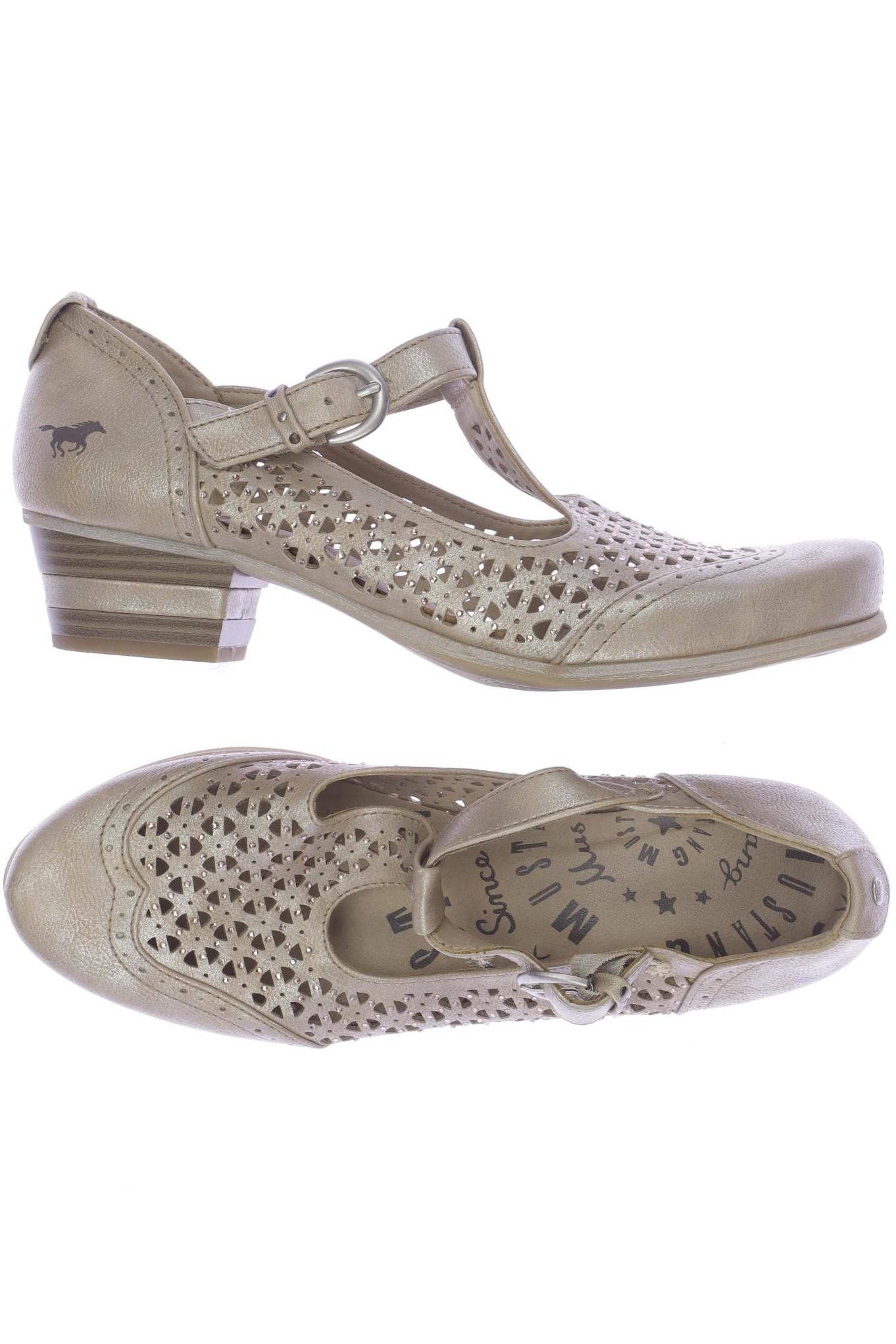 

Mustang Damen Pumps, beige, Gr. 40