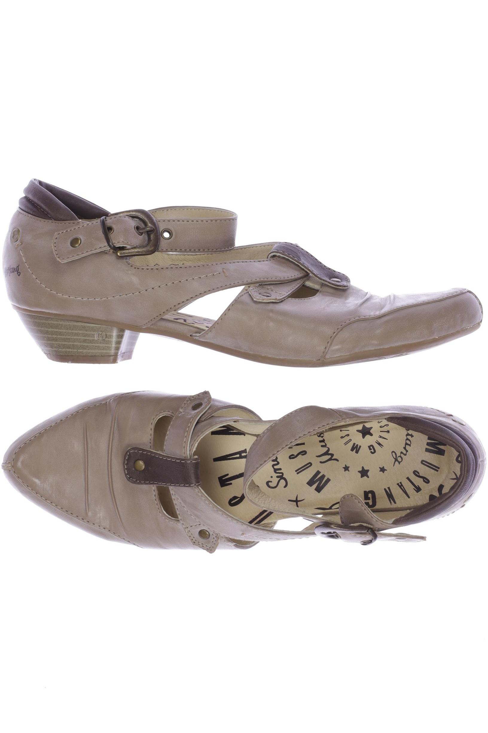 

Mustang Damen Pumps, beige, Gr. 42