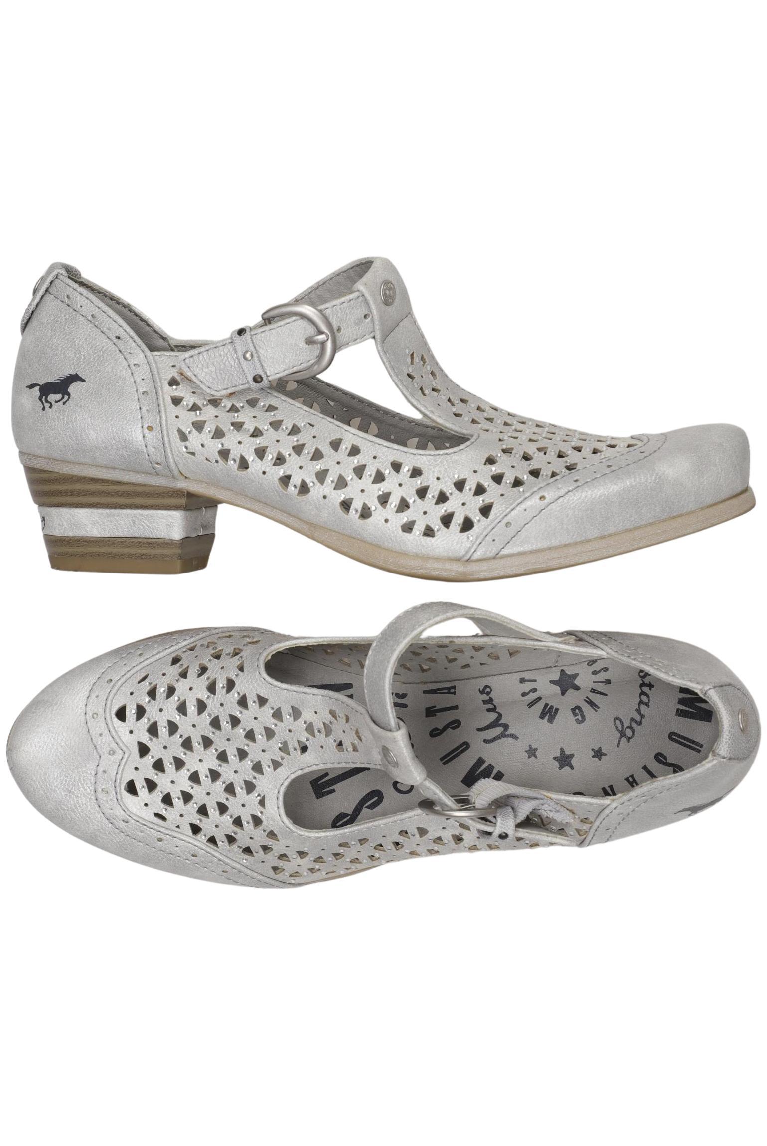 

Mustang Damen Pumps, silber, Gr. 37