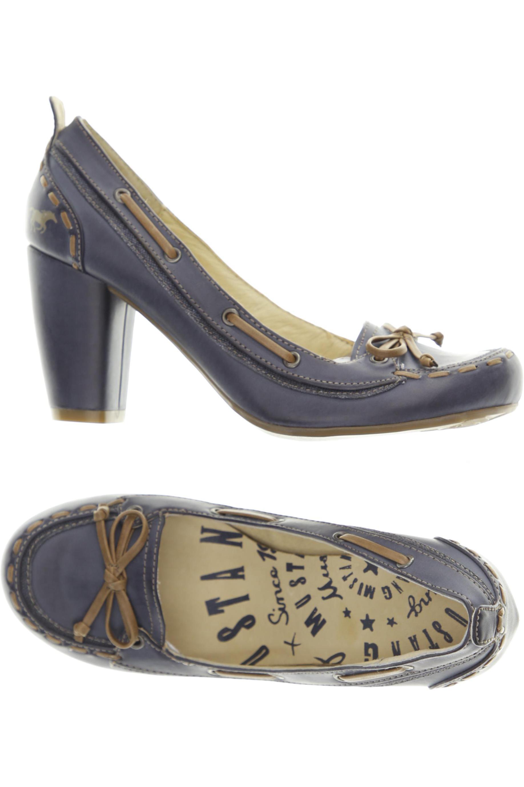 

Mustang Damen Pumps, blau, Gr. 37