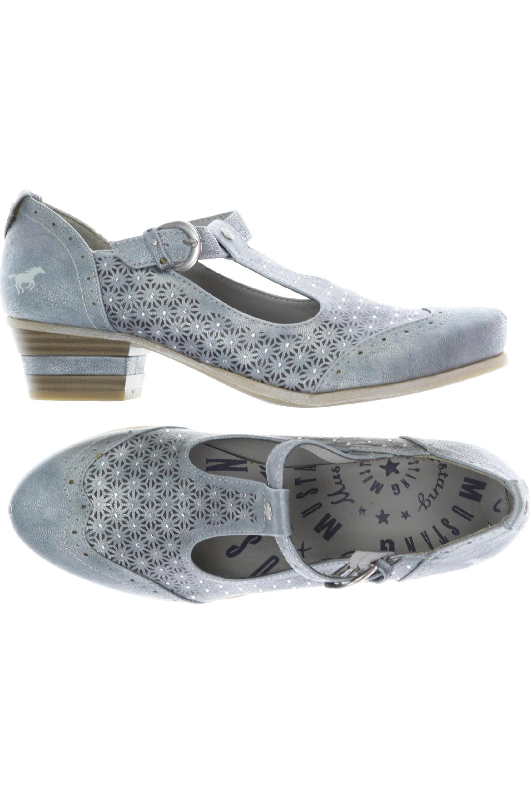 

Mustang Damen Pumps, blau, Gr. 38