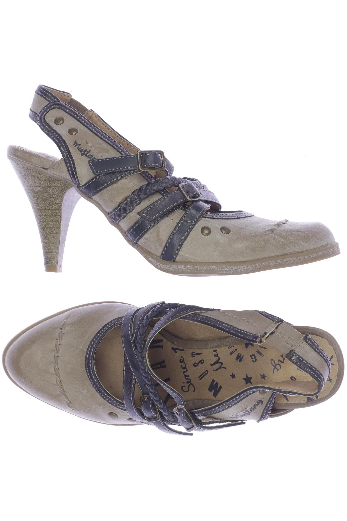 

Mustang Damen Pumps, beige, Gr. 37
