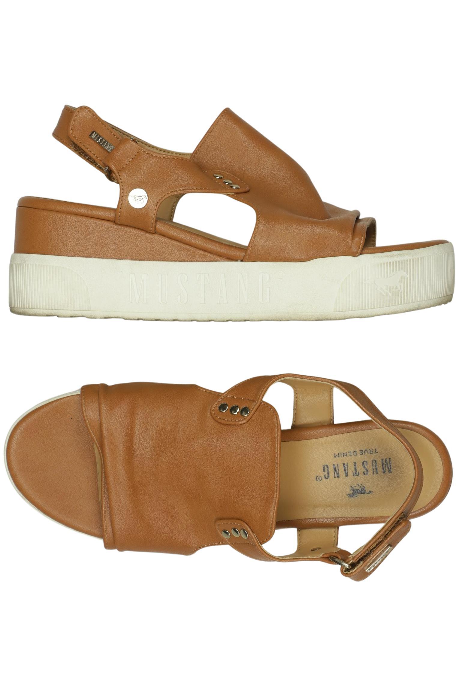 

Mustang Damen Sandale, braun, Gr. 40