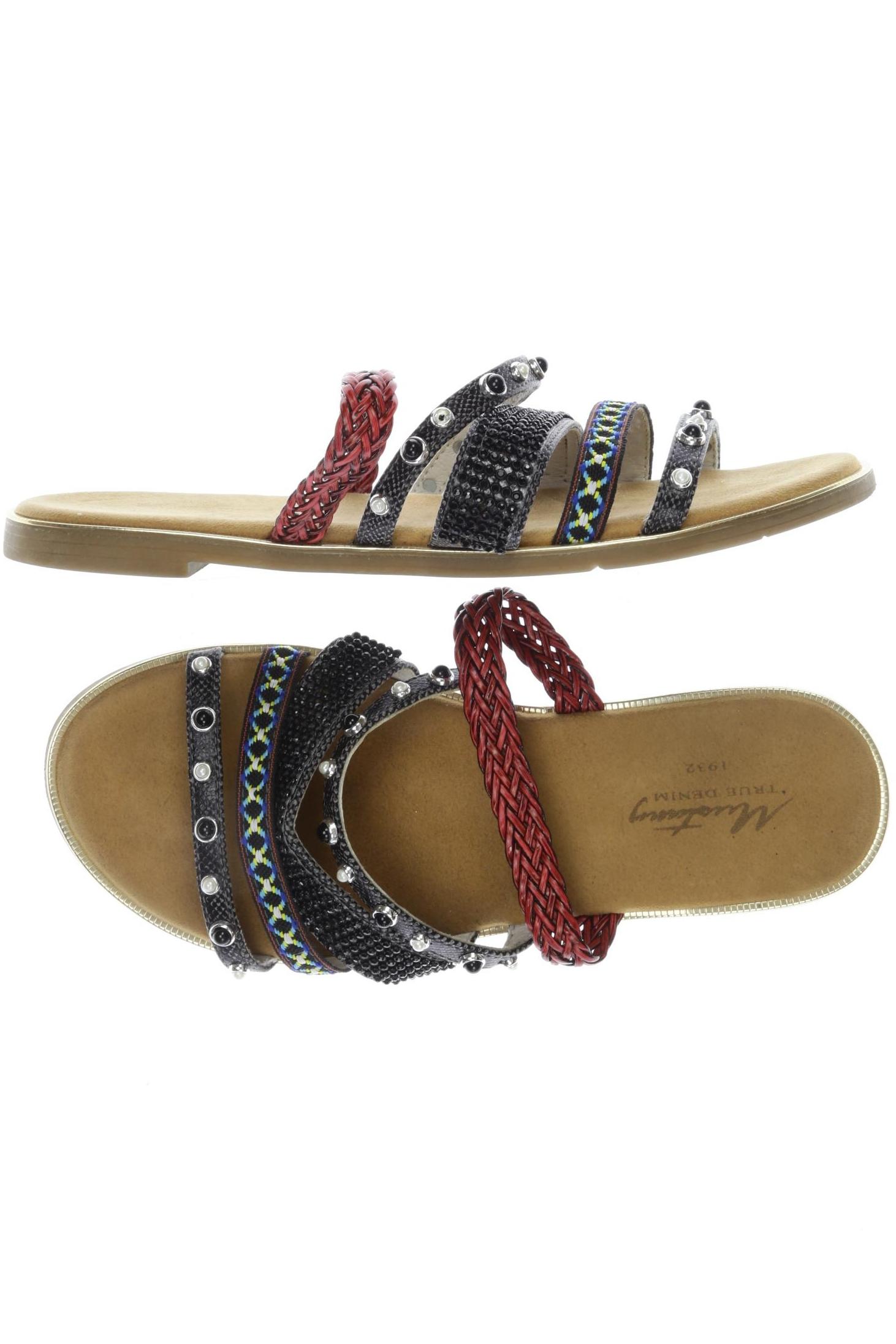 

Mustang Damen Sandale, schwarz, Gr. 40