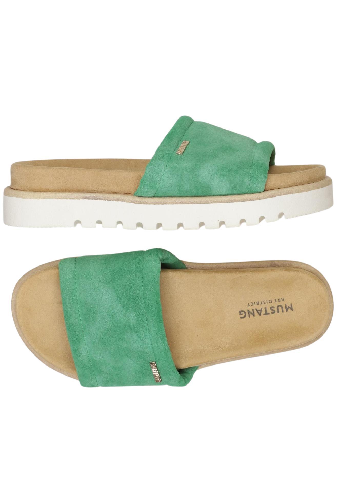 

Mustang Damen Sandale, grün, Gr. 38