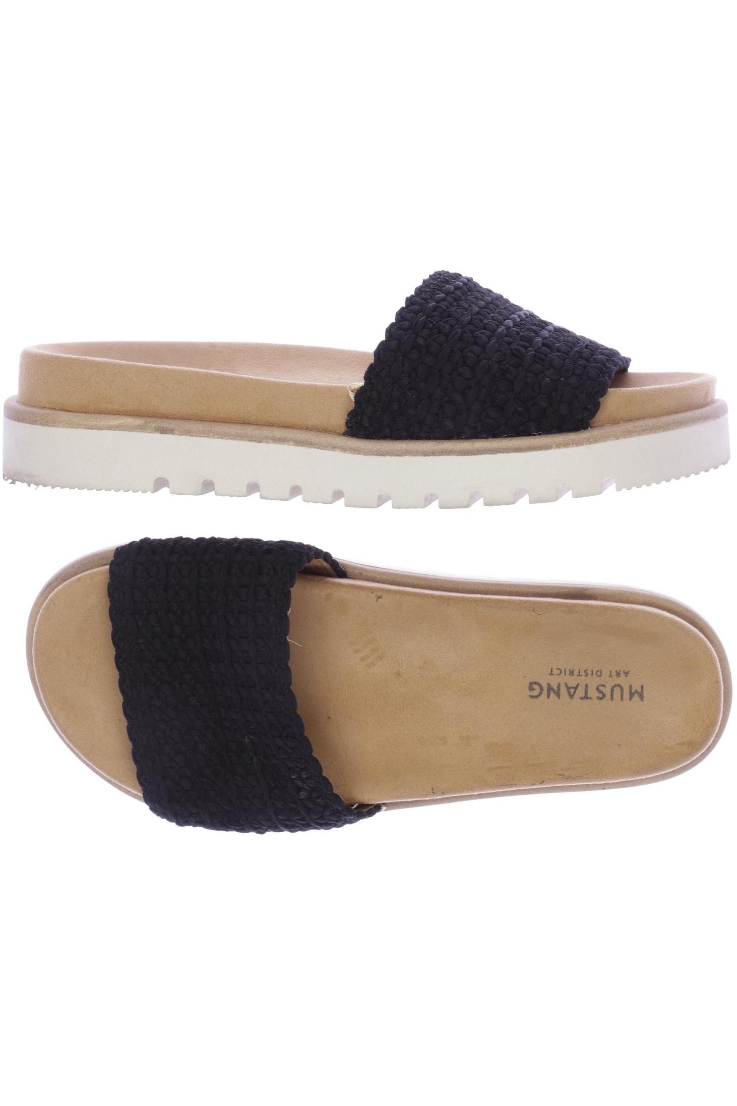 

Mustang Damen Sandale, schwarz, Gr. 39