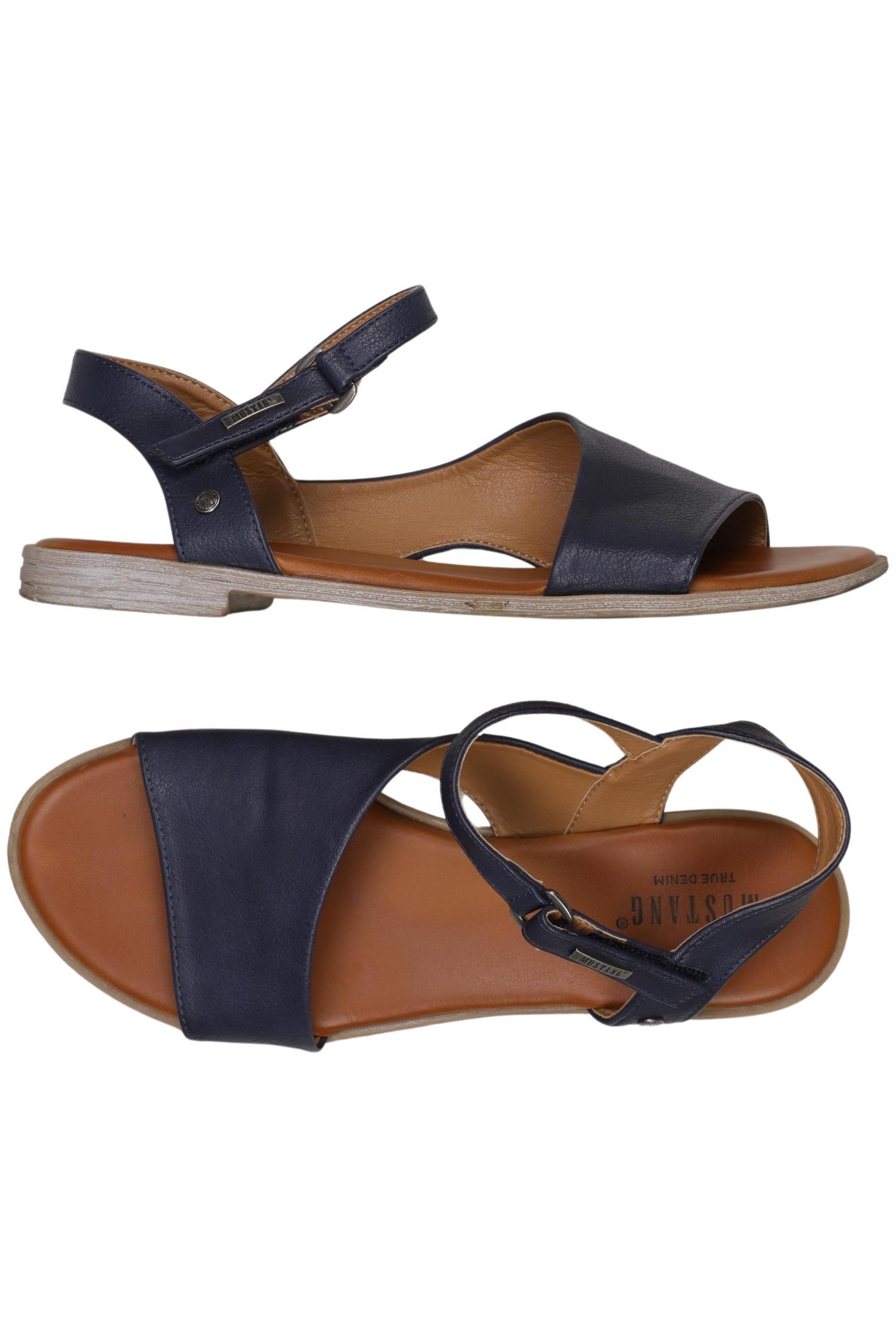 

Mustang Damen Sandale, marineblau, Gr. 39