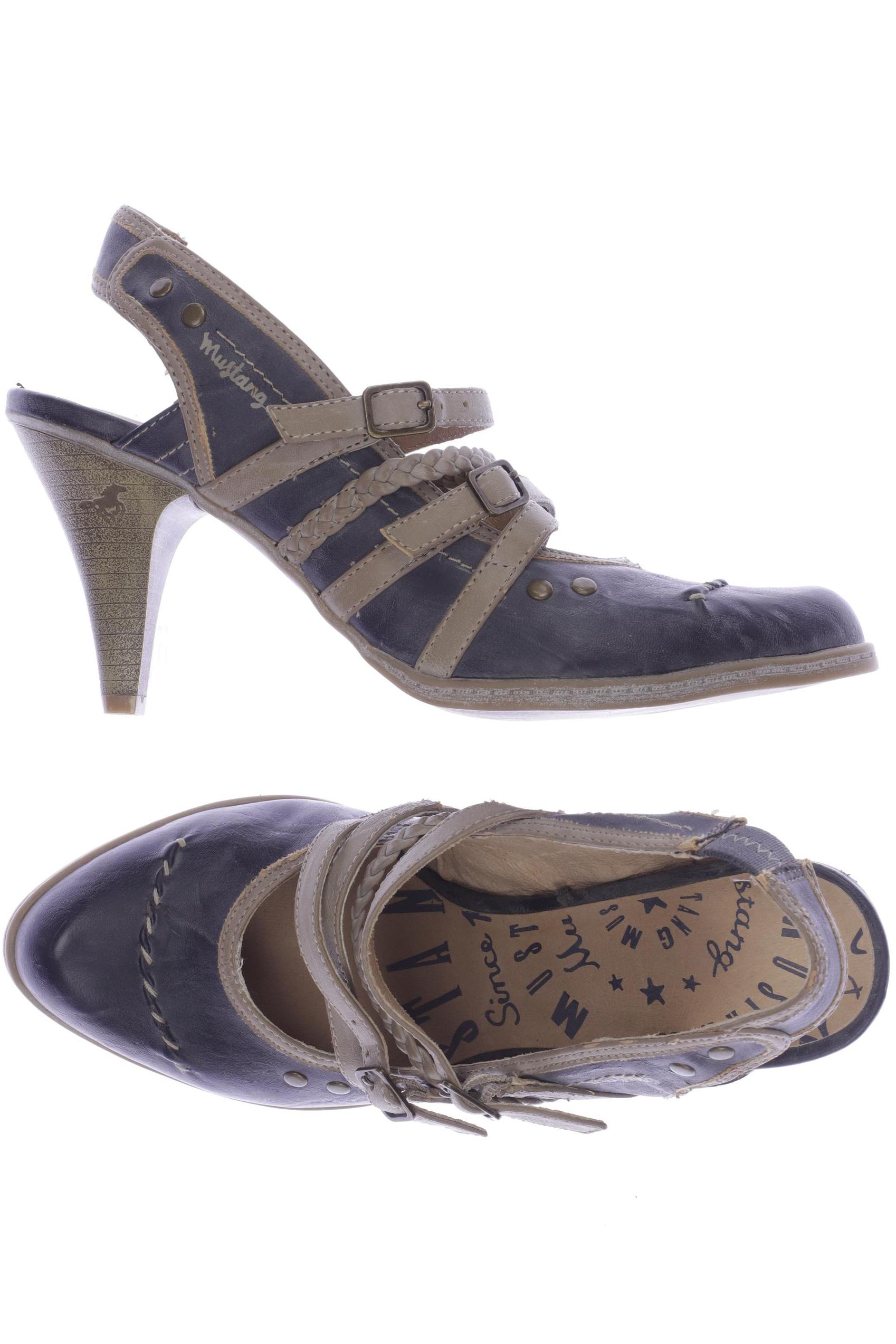 

MUSTANG Damen Sandale, marineblau