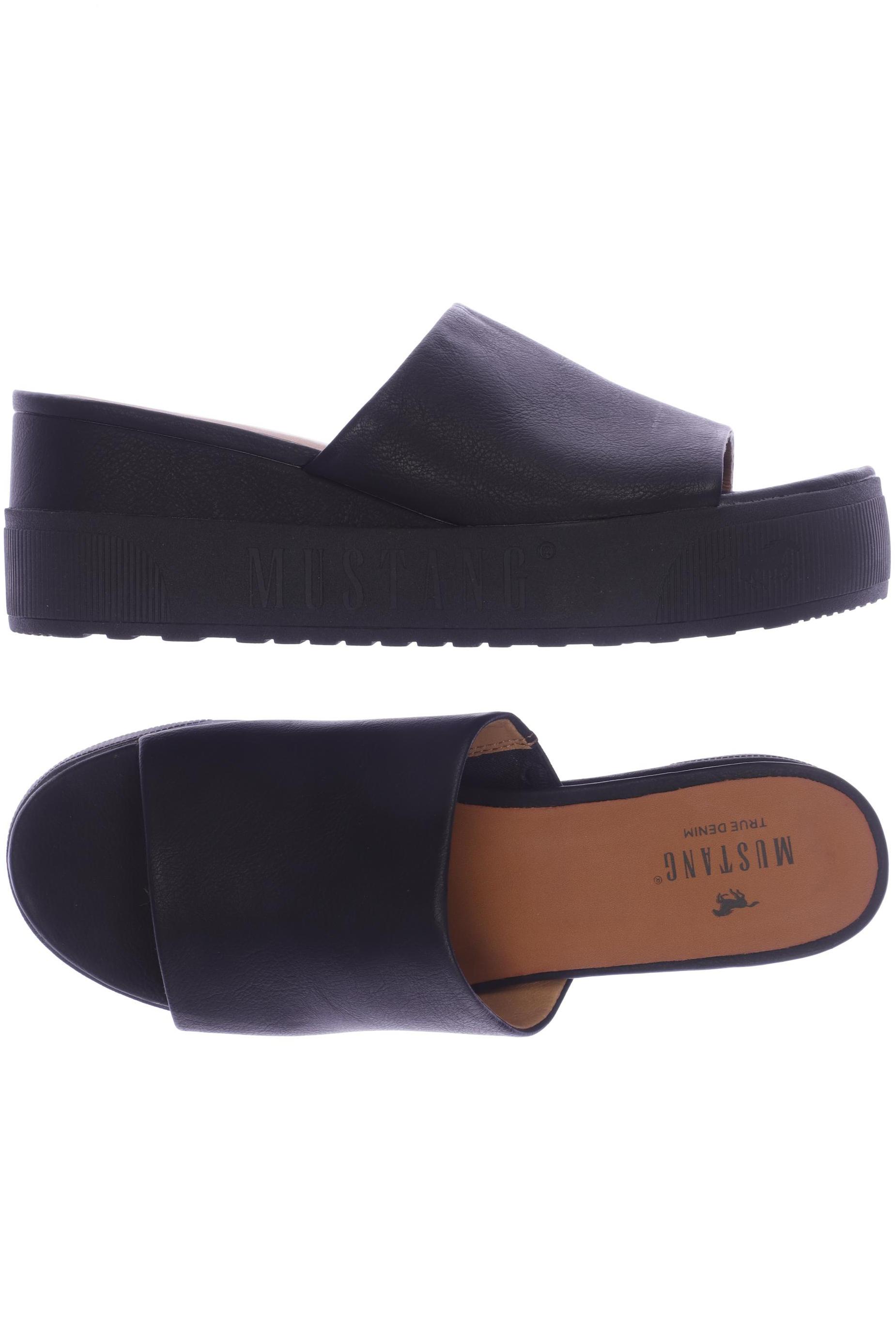 

MUSTANG Damen Sandale, schwarz