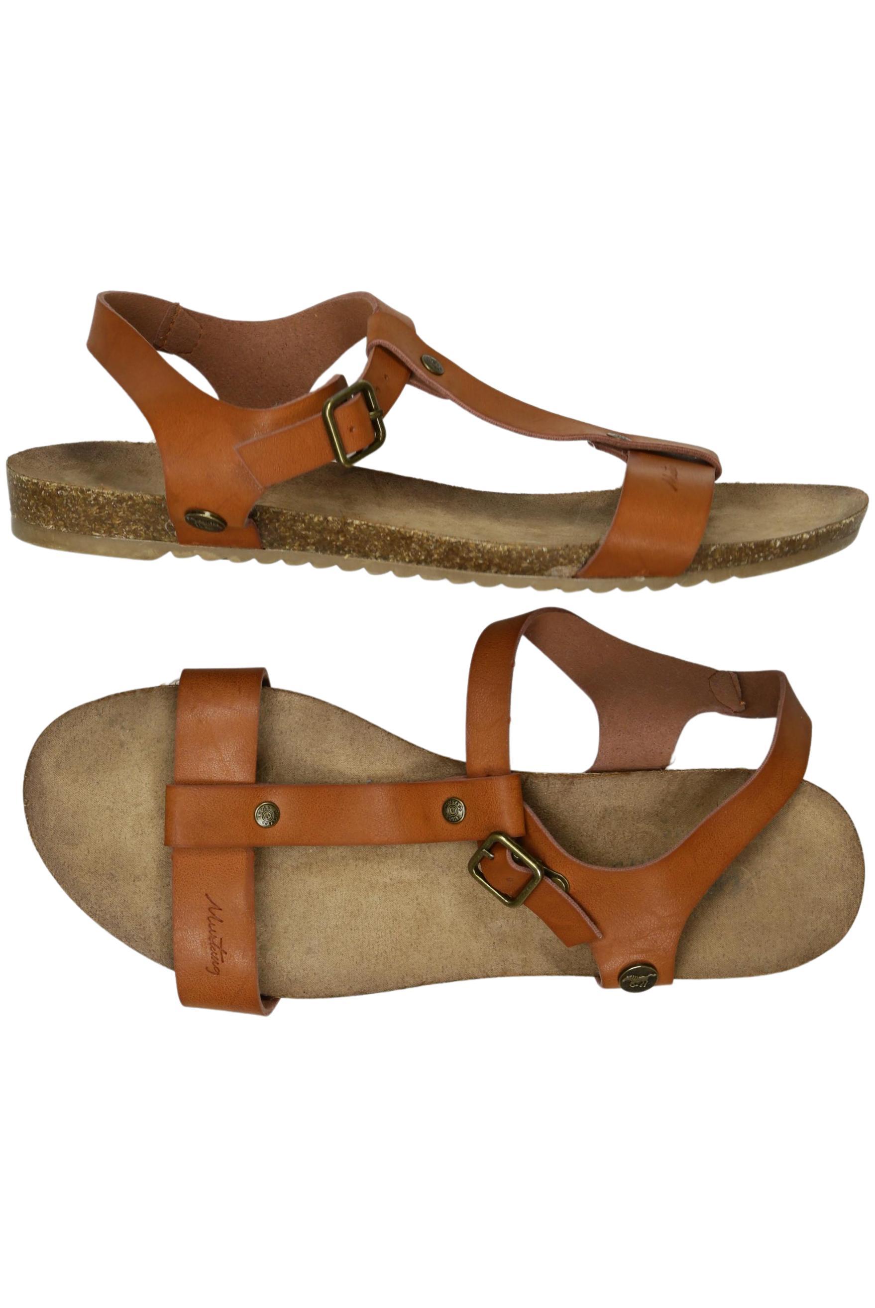 

Mustang Damen Sandale, braun, Gr. 39