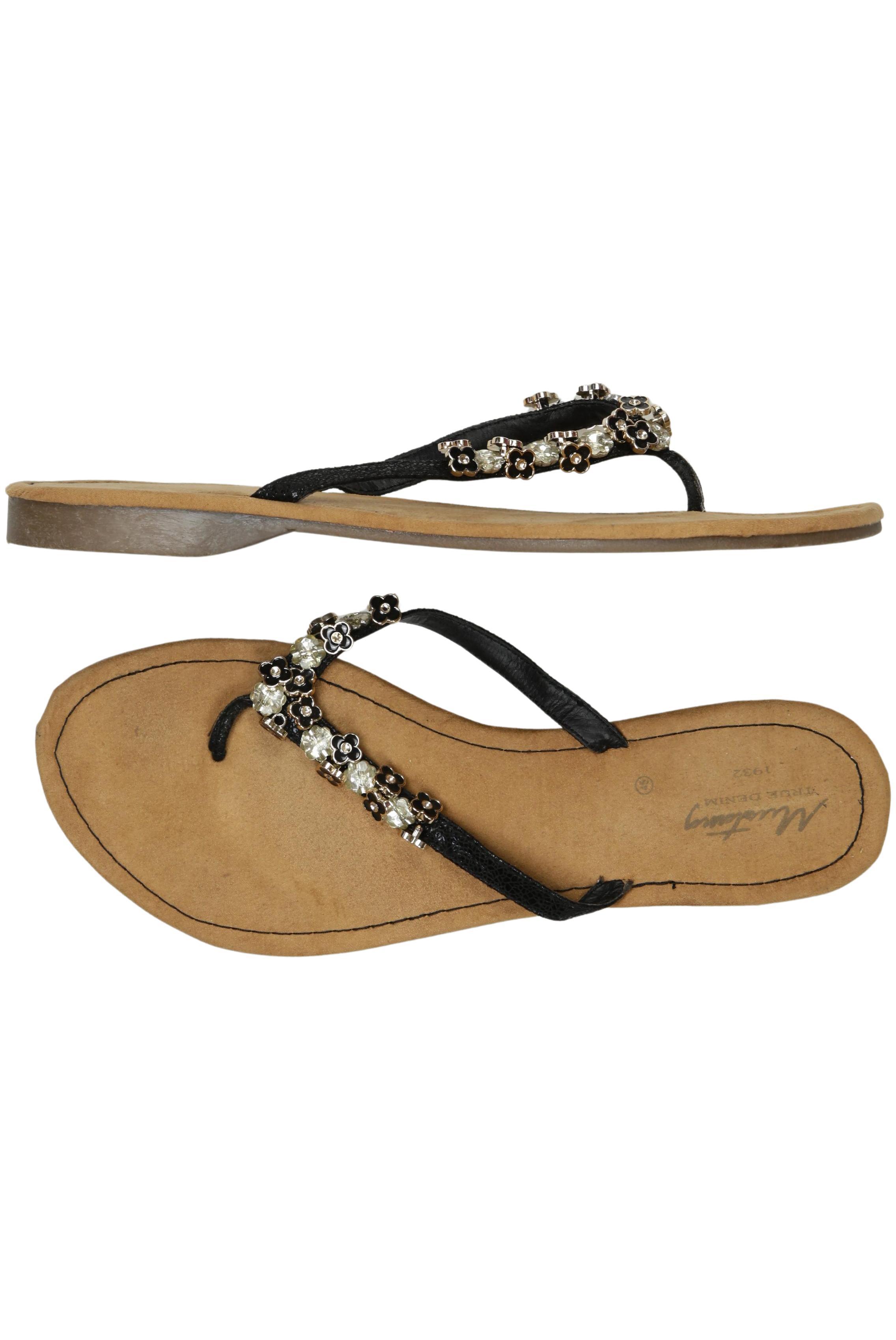 

Mustang Damen Sandale, schwarz, Gr. 45