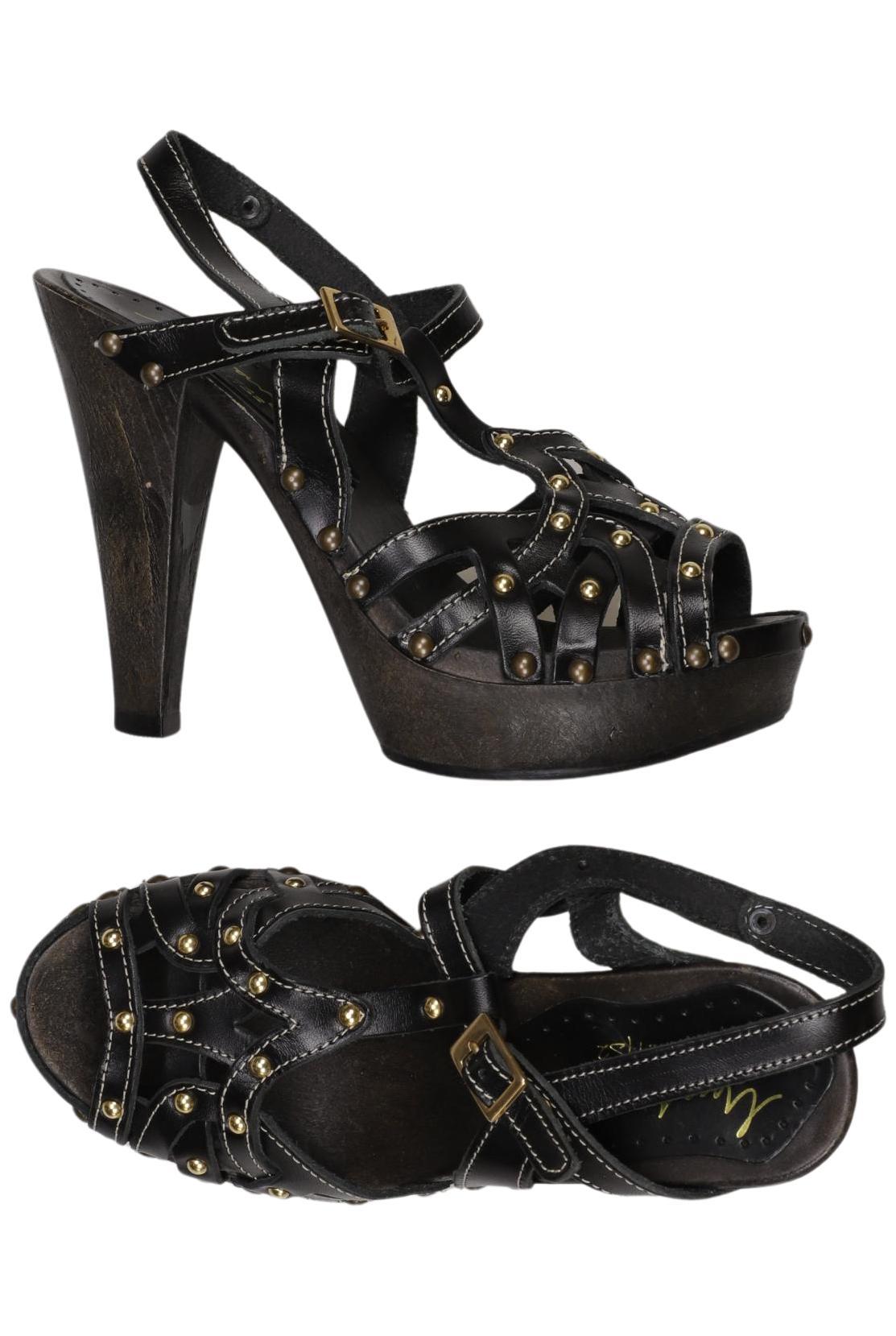 

Mustang Damen Sandale, schwarz, Gr. 37